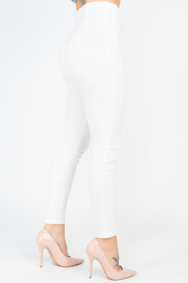 High Waist Denim Jeans - It's a Girly Place