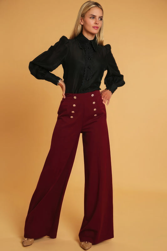 High Waisted Dressy Pants - It's a Girly Place