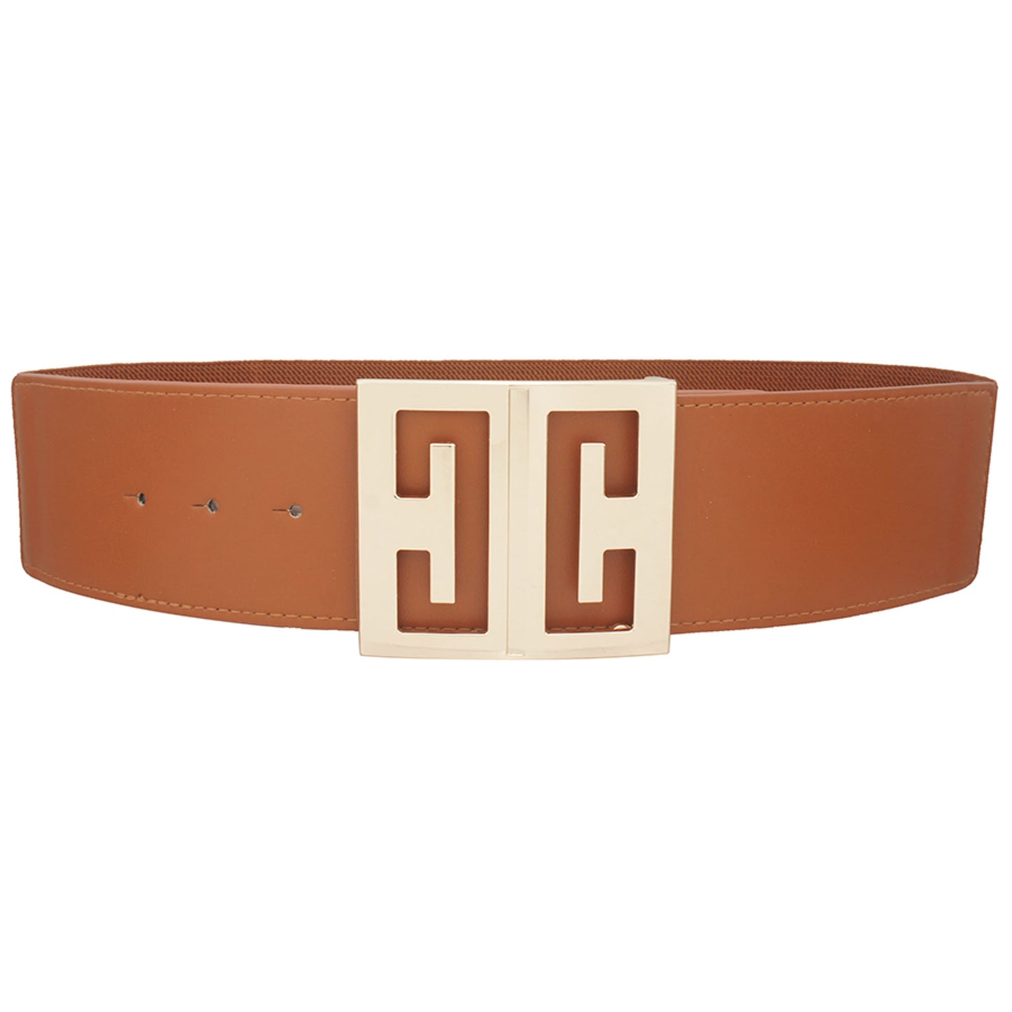 Mirror Cut Out Square Buckle Belt - It's a Girly Place