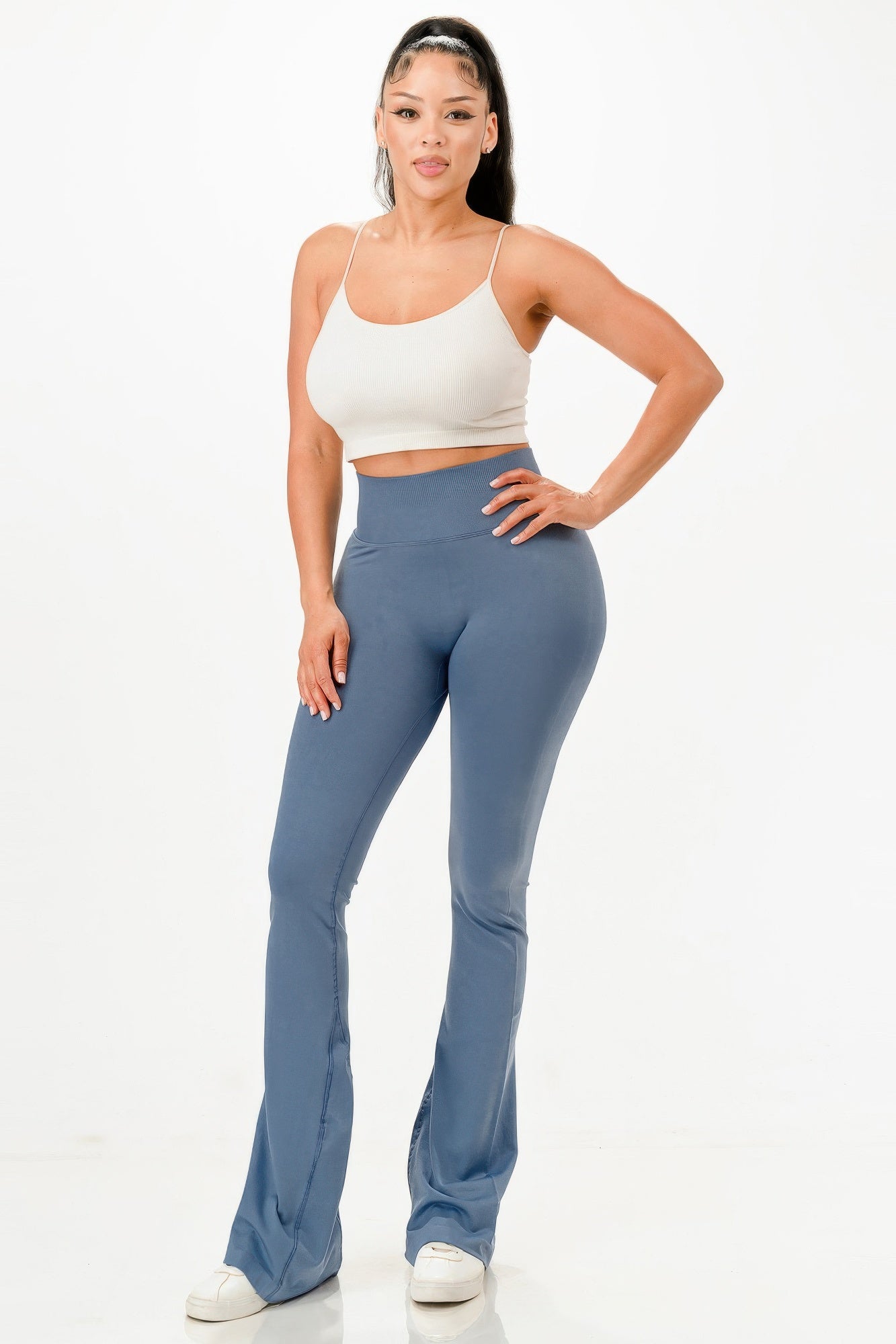 Premium Seamless Bell Bottom Work Out Flare Pants - It's a Girly Place