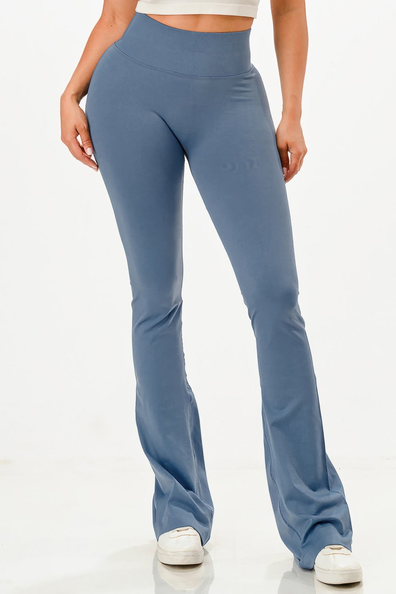 Premium Seamless Bell Bottom Work Out Flare Pants - It's a Girly Place