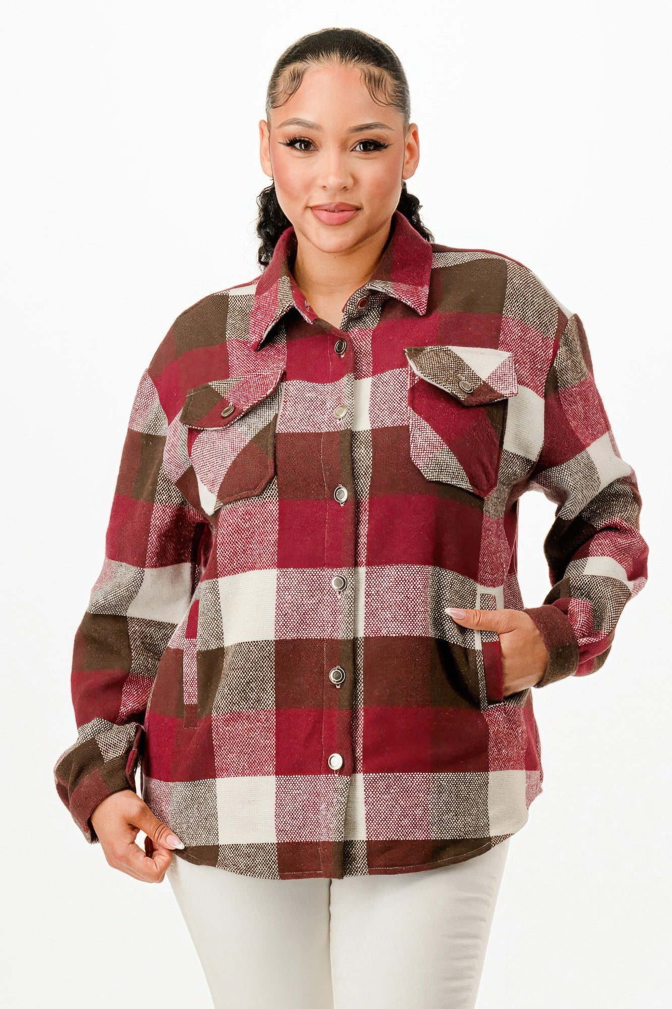 Flannel Jacket - It's a Girly Place