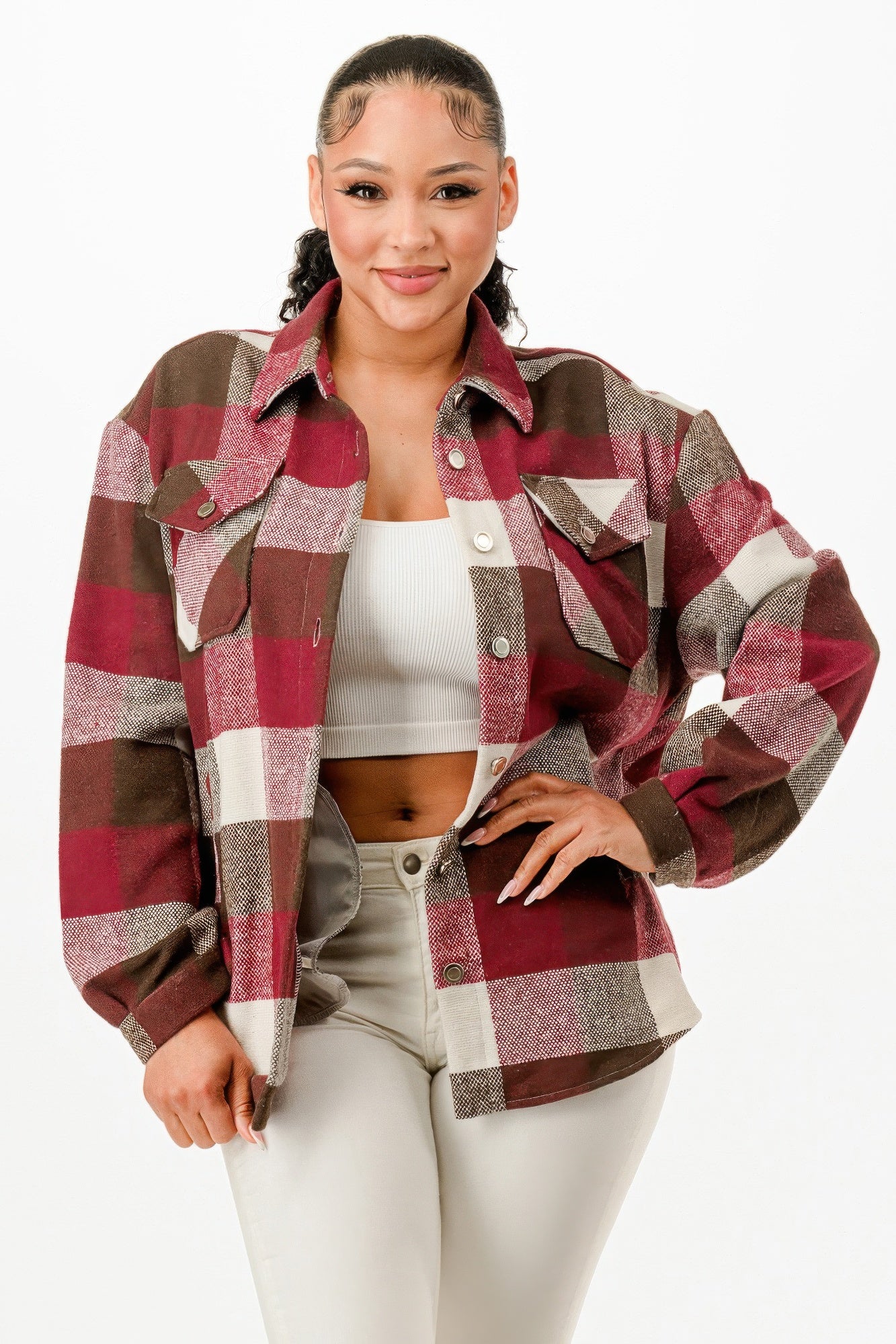 Flannel Jacket - It's a Girly Place
