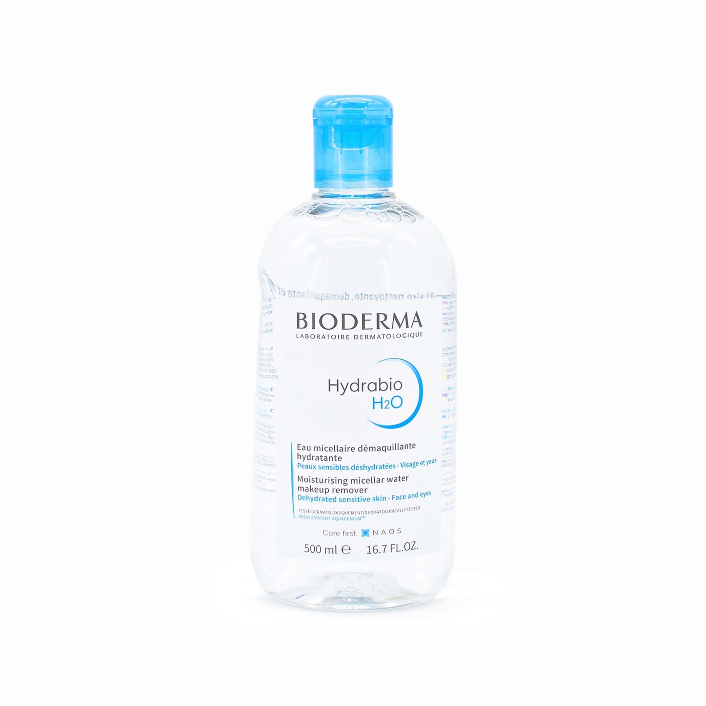 BIODERMA Hydrabio H20 Moisturising Micellar Water 16.7oz - Imperfect Container