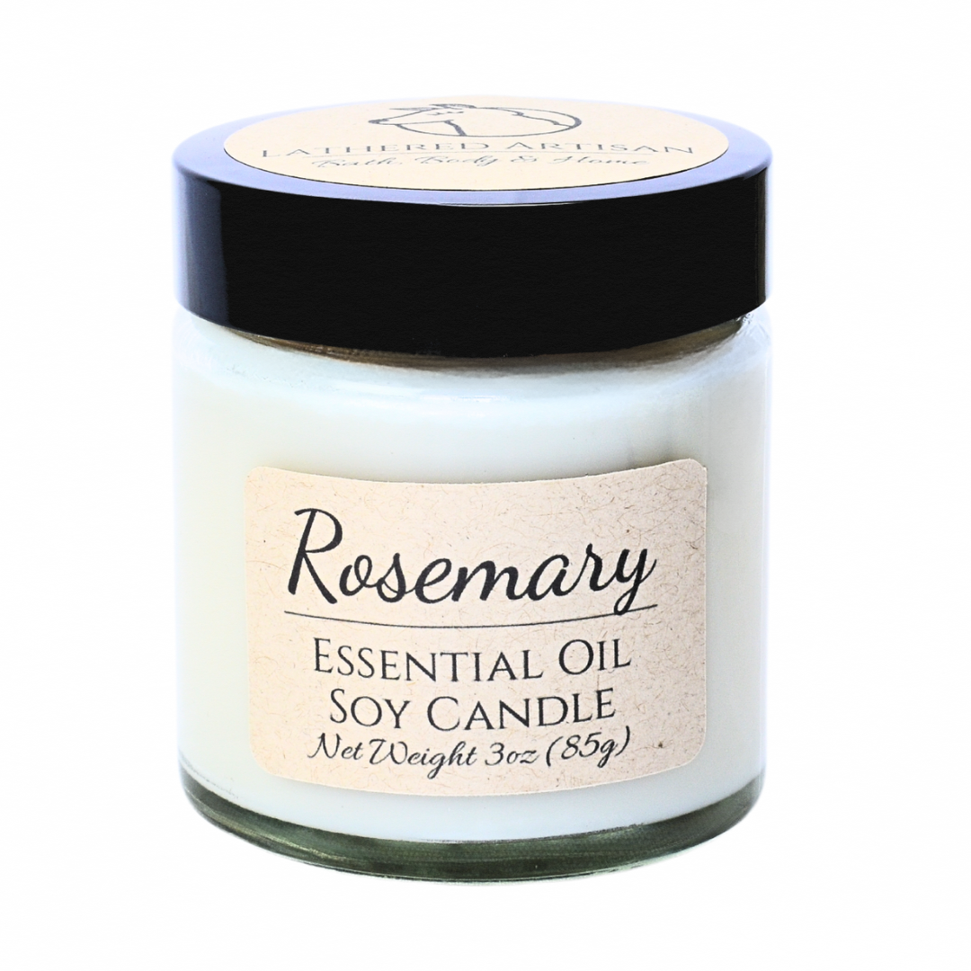 Rosemary | Essential Oil | 3 oz Jar Candle