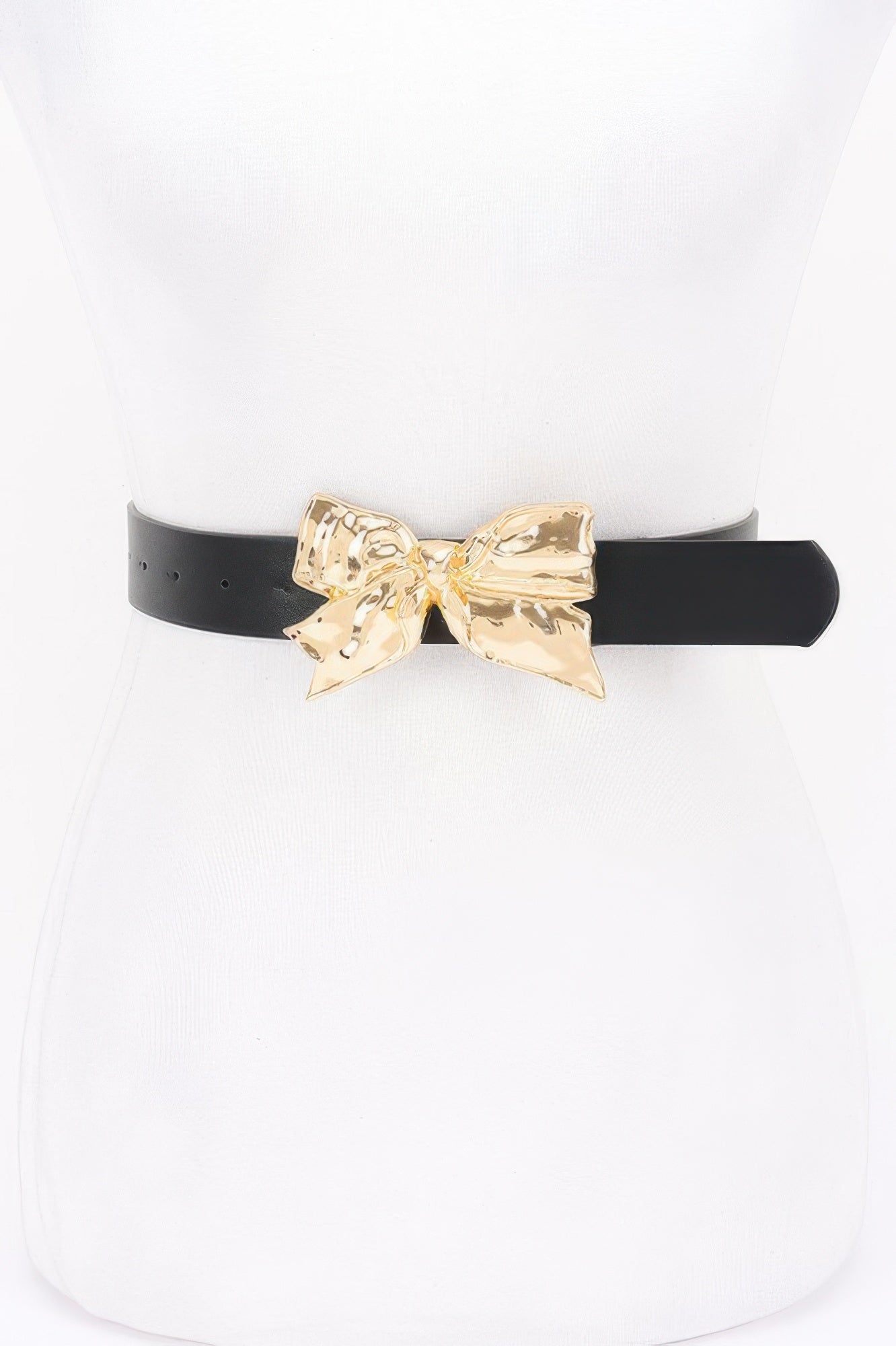 Metal Ribbon Buckle Belt - It's a Girly Place