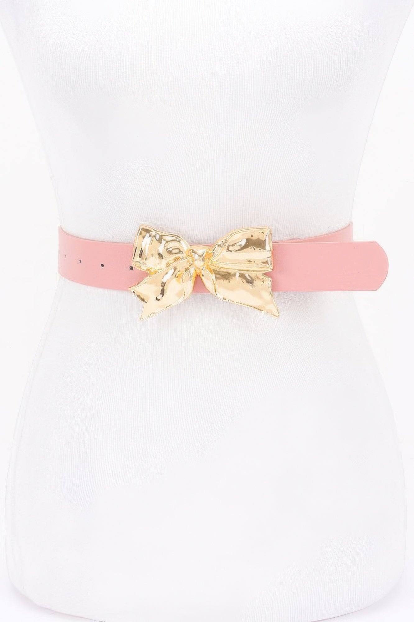 Metal Ribbon Buckle Belt - It's a Girly Place