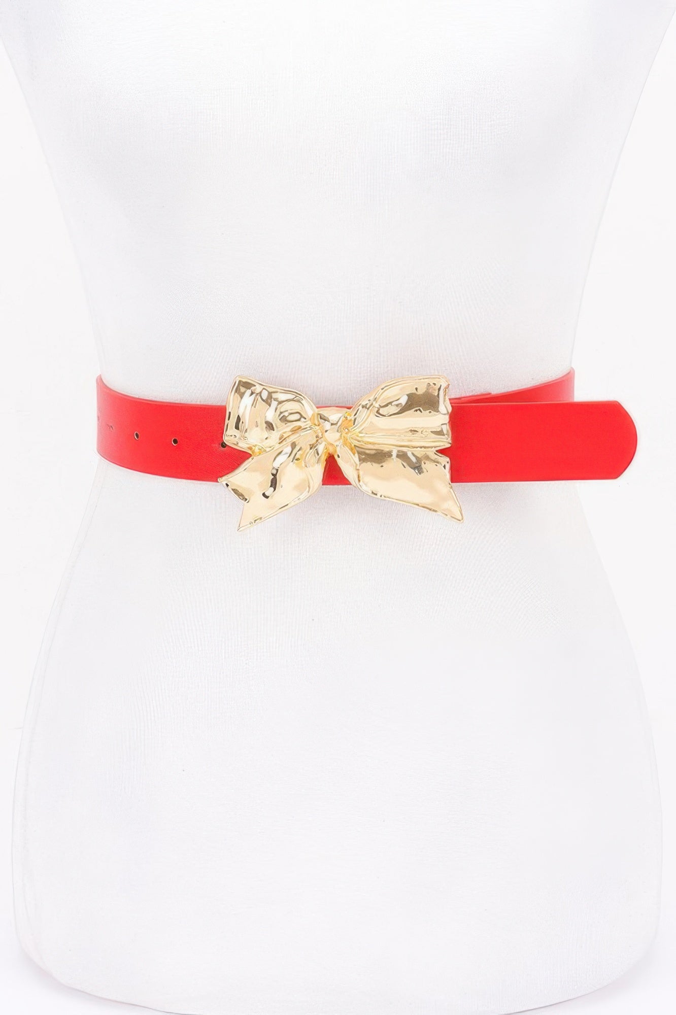 Metal Ribbon Buckle Belt - It's a Girly Place