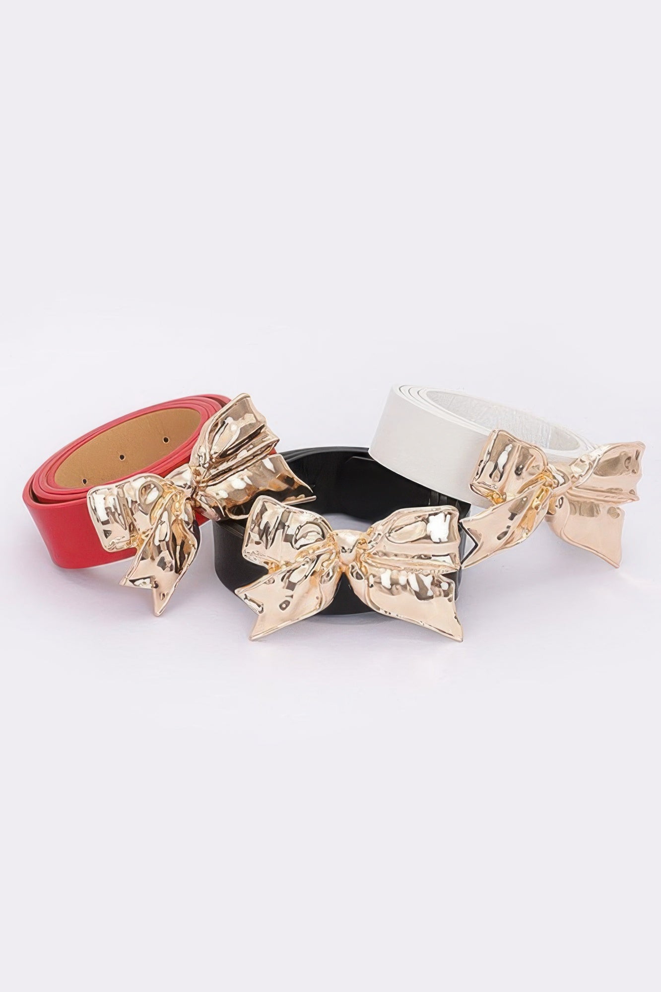 Metal Ribbon Buckle Belt - It's a Girly Place