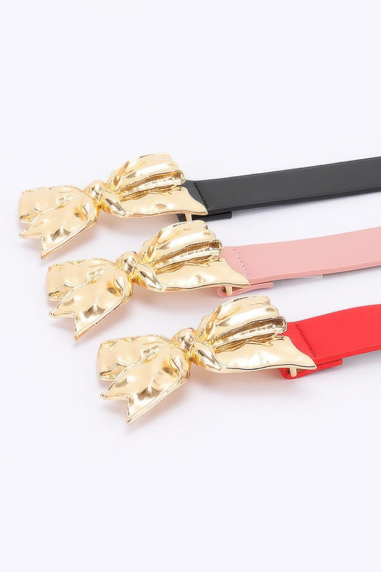 Metal Ribbon Buckle Belt - It's a Girly Place