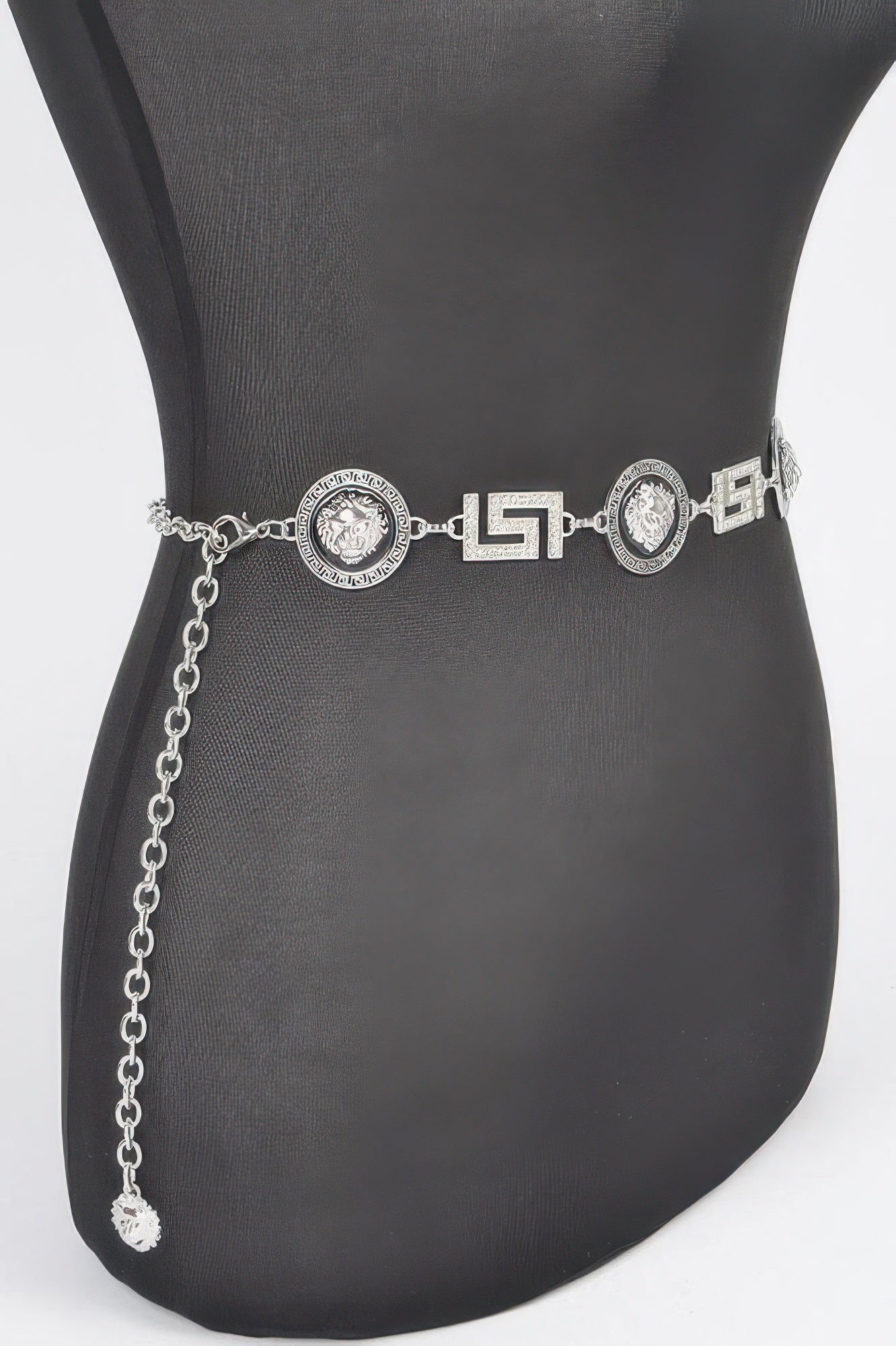 Metal Rhinestone Chain Belt - It's a Girly Place
