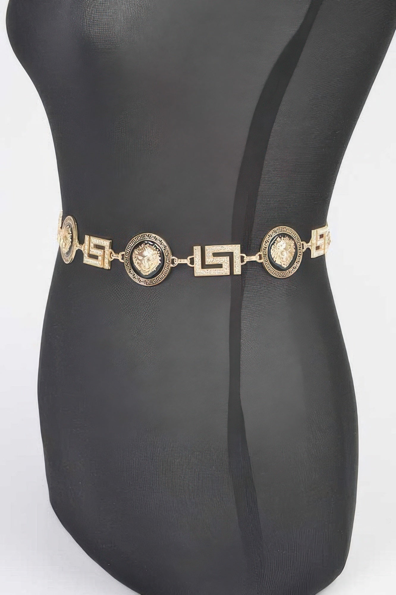 Metal Rhinestone Chain Belt - It's a Girly Place