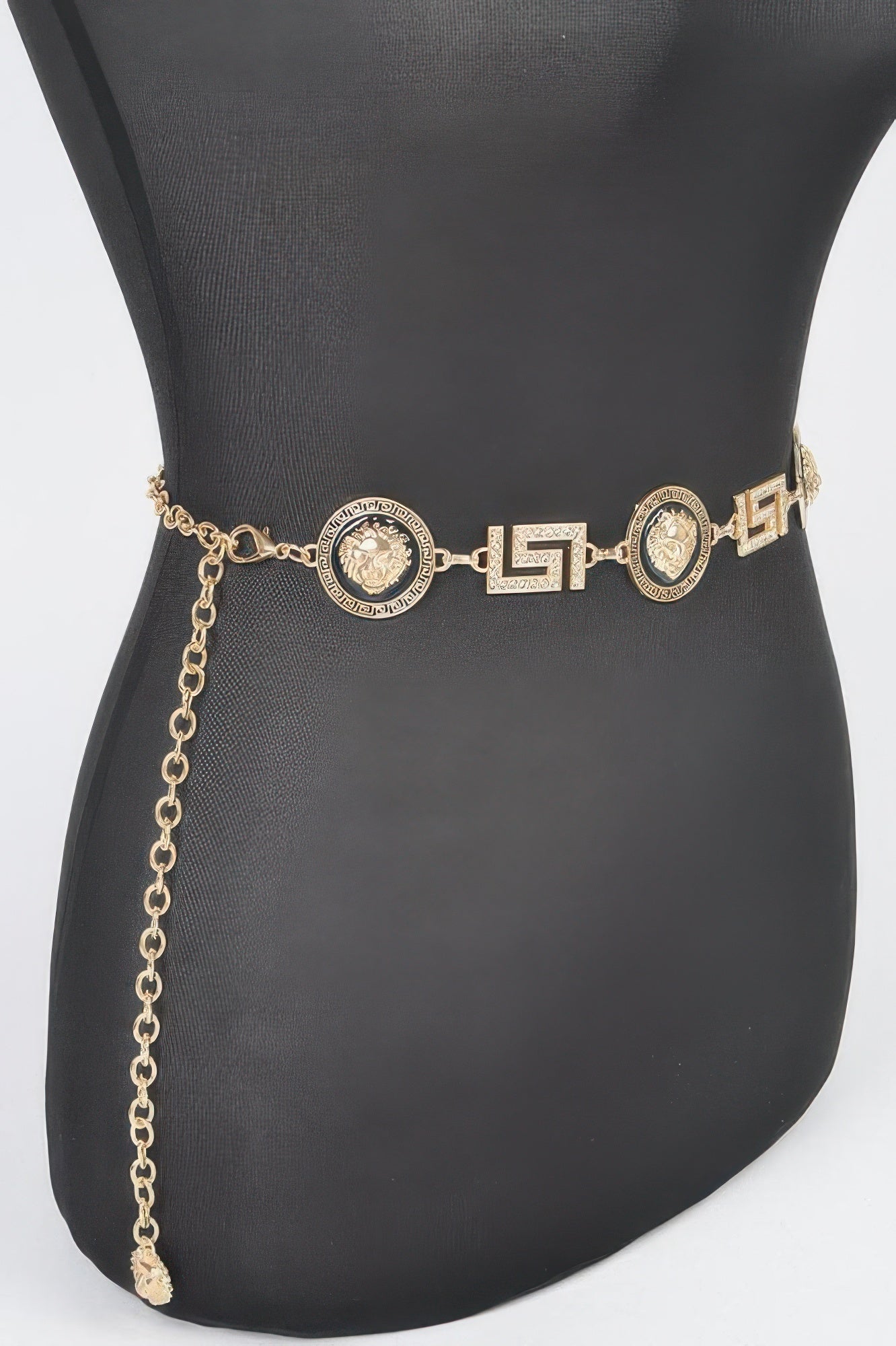 Metal Rhinestone Chain Belt - It's a Girly Place