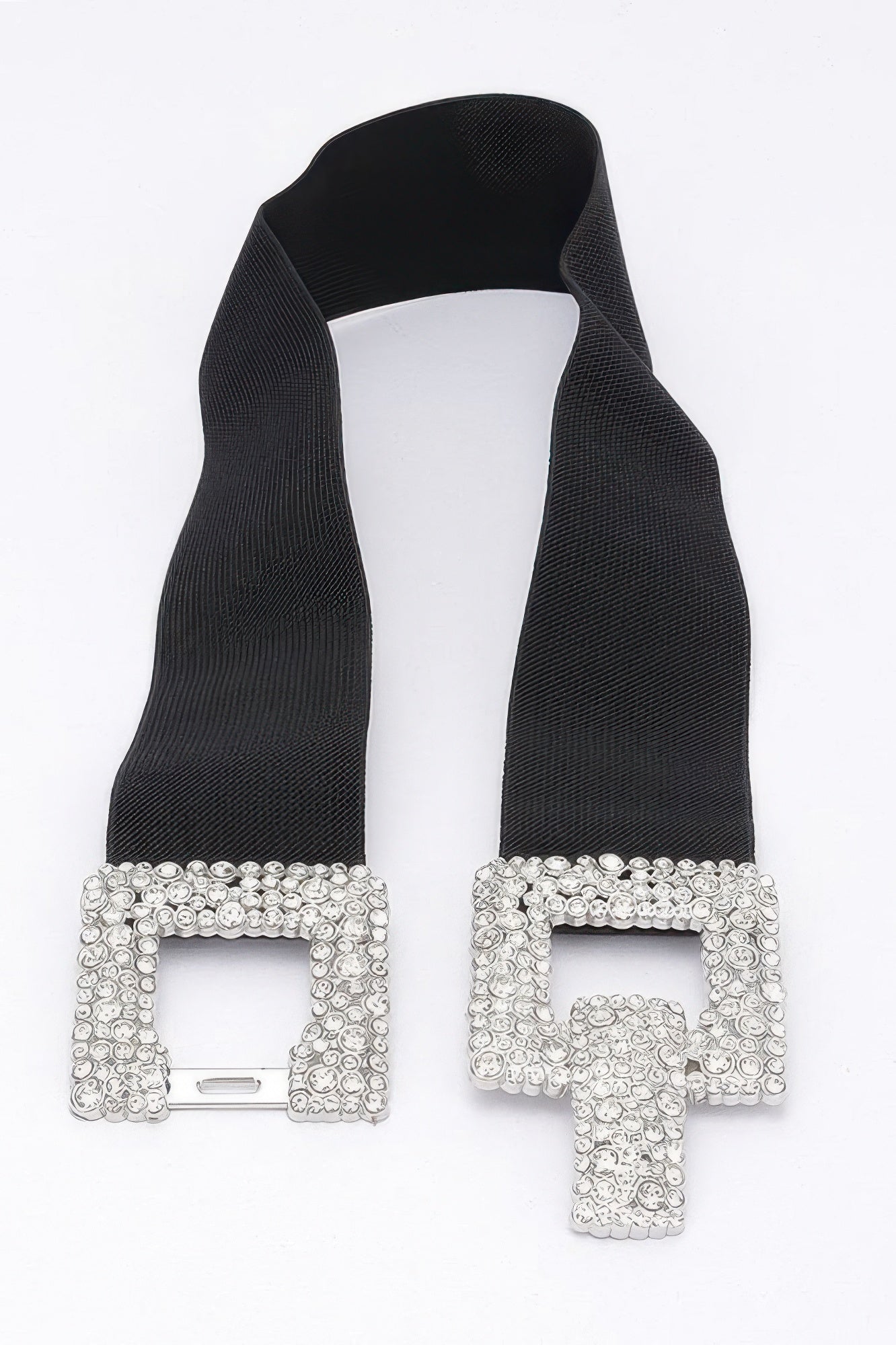 Rhinestone Buckle Elastic Belt - It's a Girly Place