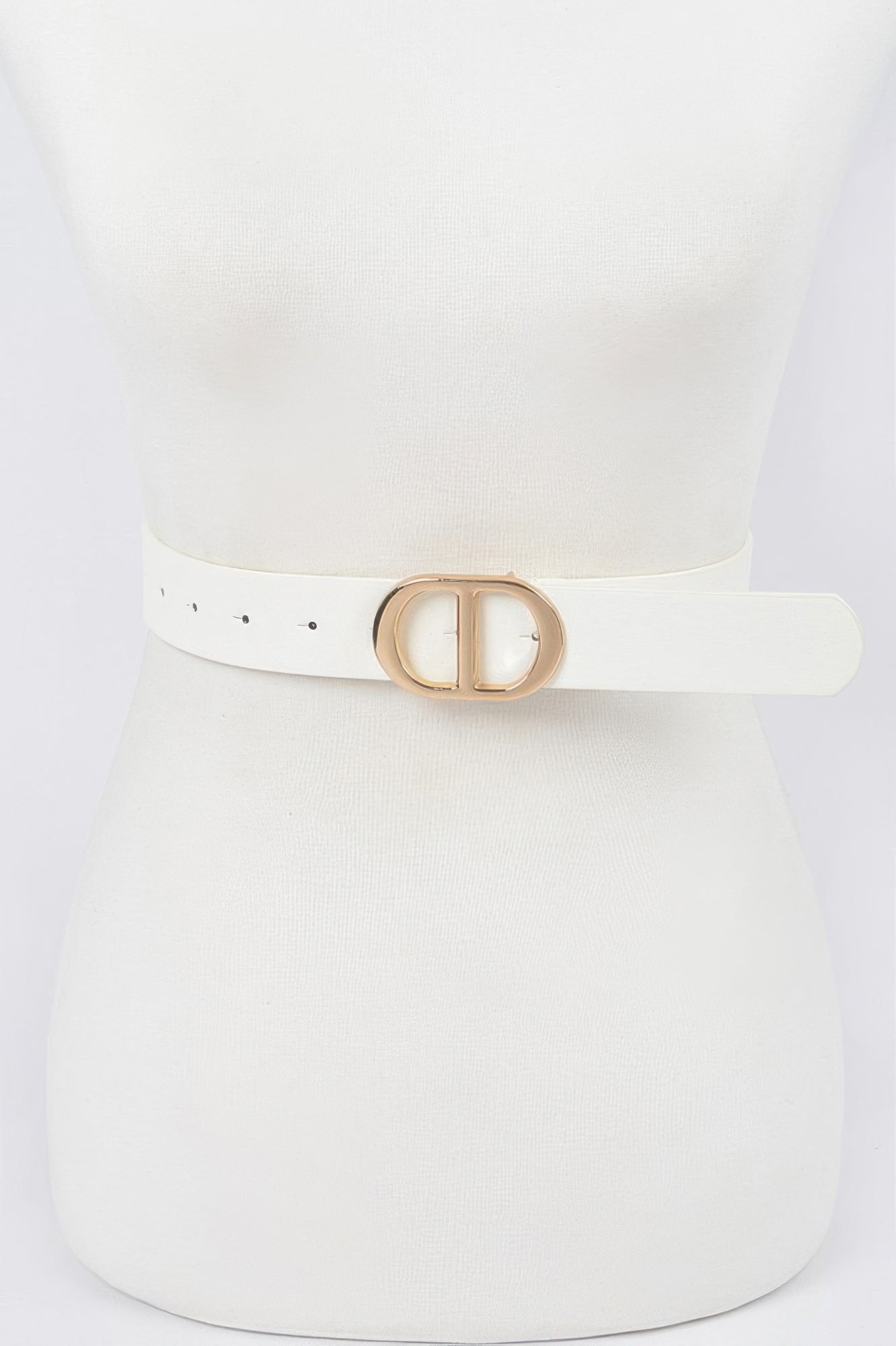 Metal Simple Buckle Belt - It's a Girly Place