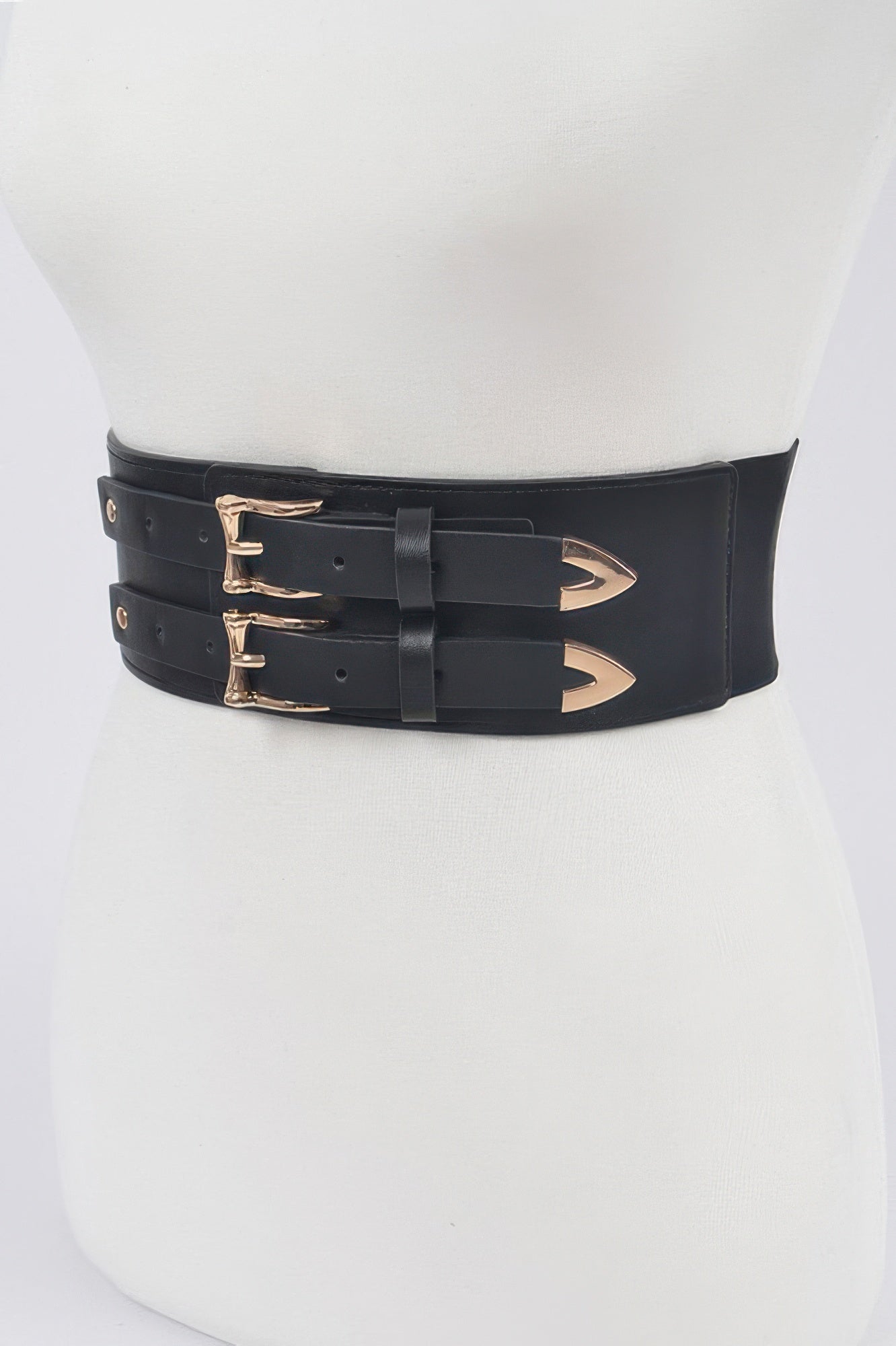 Corset Stretch Belt W Two Buckles - It's a Girly Place