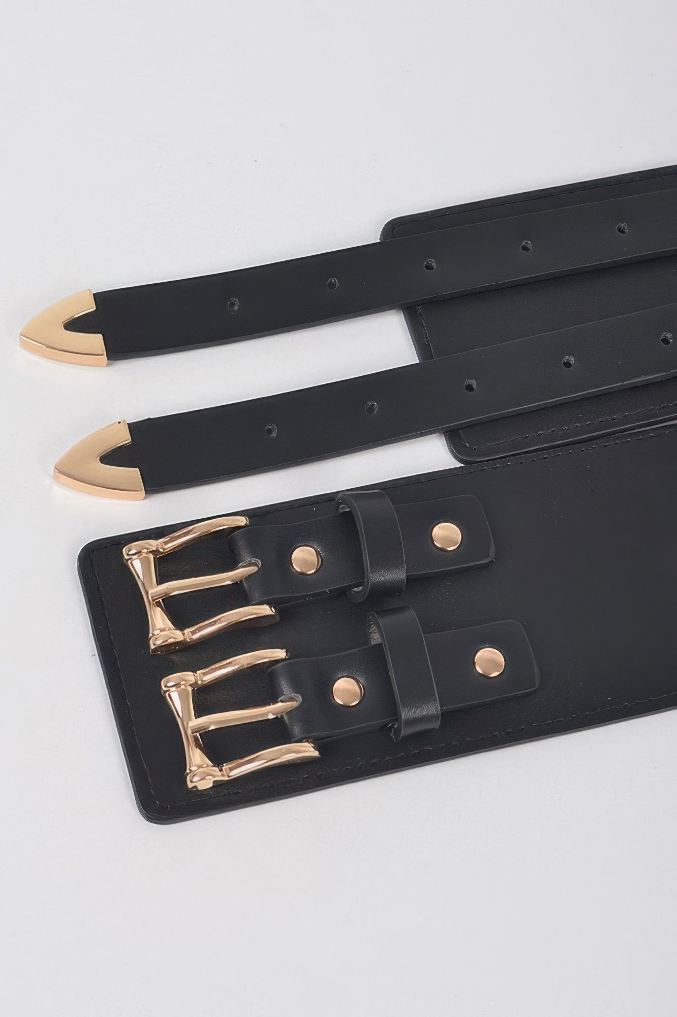 Corset Stretch Belt W Two Buckles - It's a Girly Place