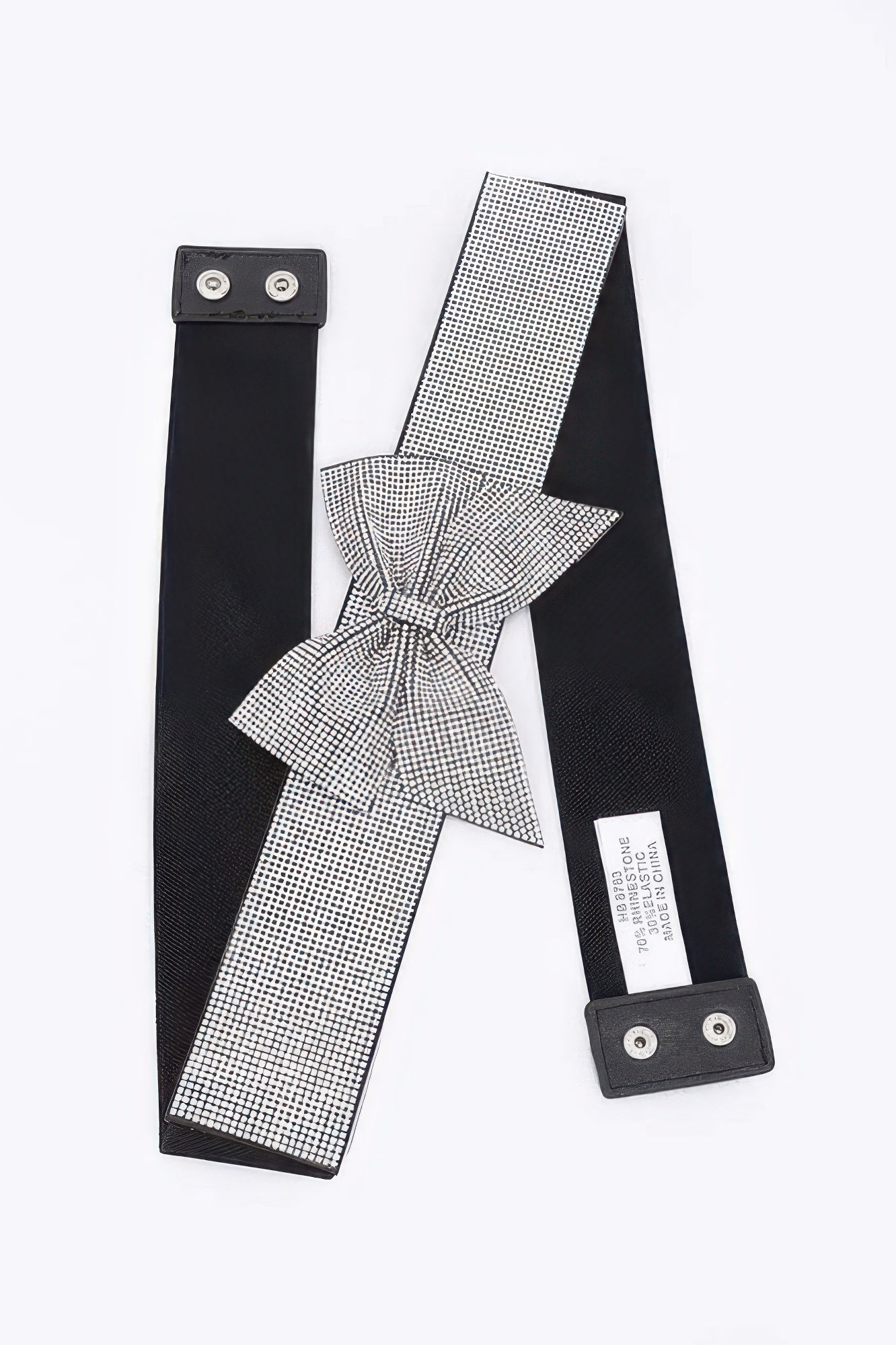 Rhinestone Ribbon Elastic Plus Size Belt - It's a Girly Place