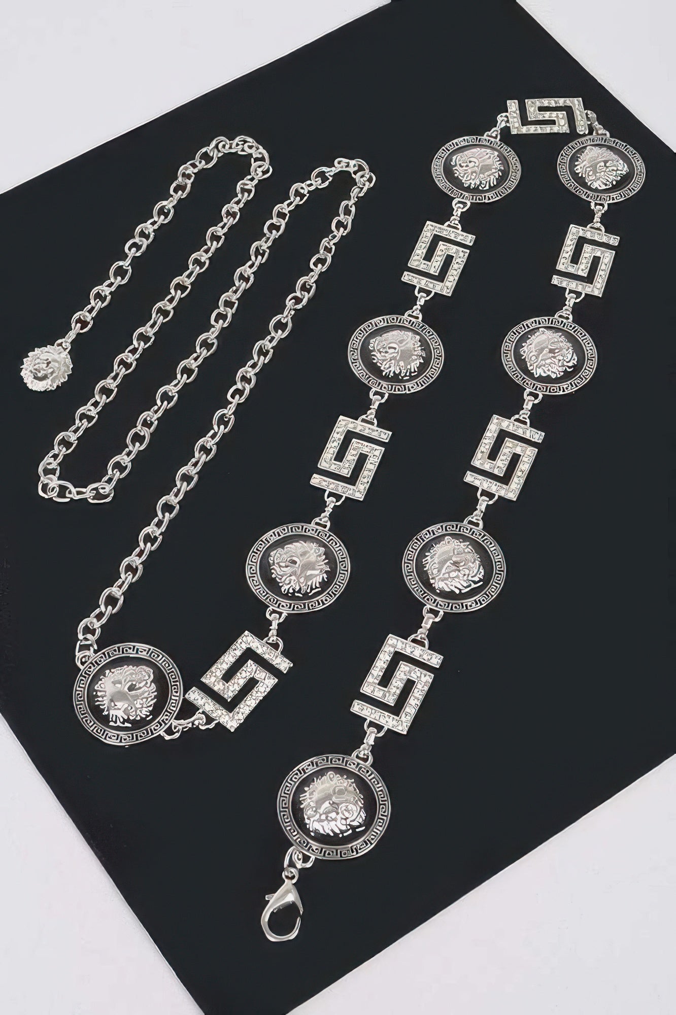 Metal Rhinestone Plus Size Chain Belt - It's a Girly Place