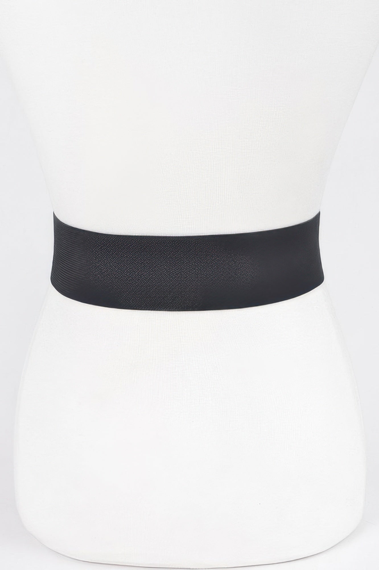 Rhinestone Buckle Plus Size Elastic Belt - It's a Girly Place