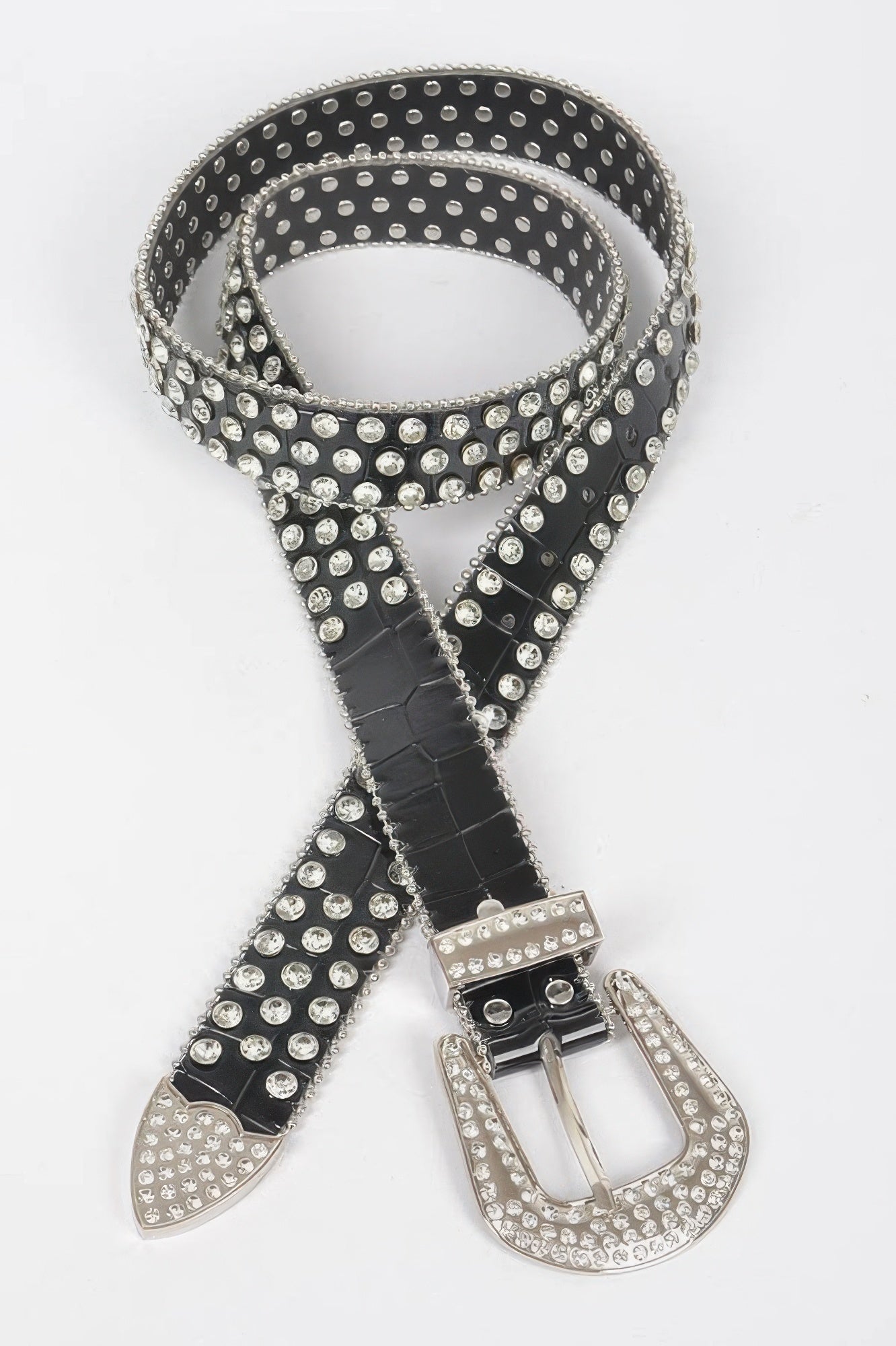 Multi Metal Stone Studded Plus Belt - It's a Girly Place