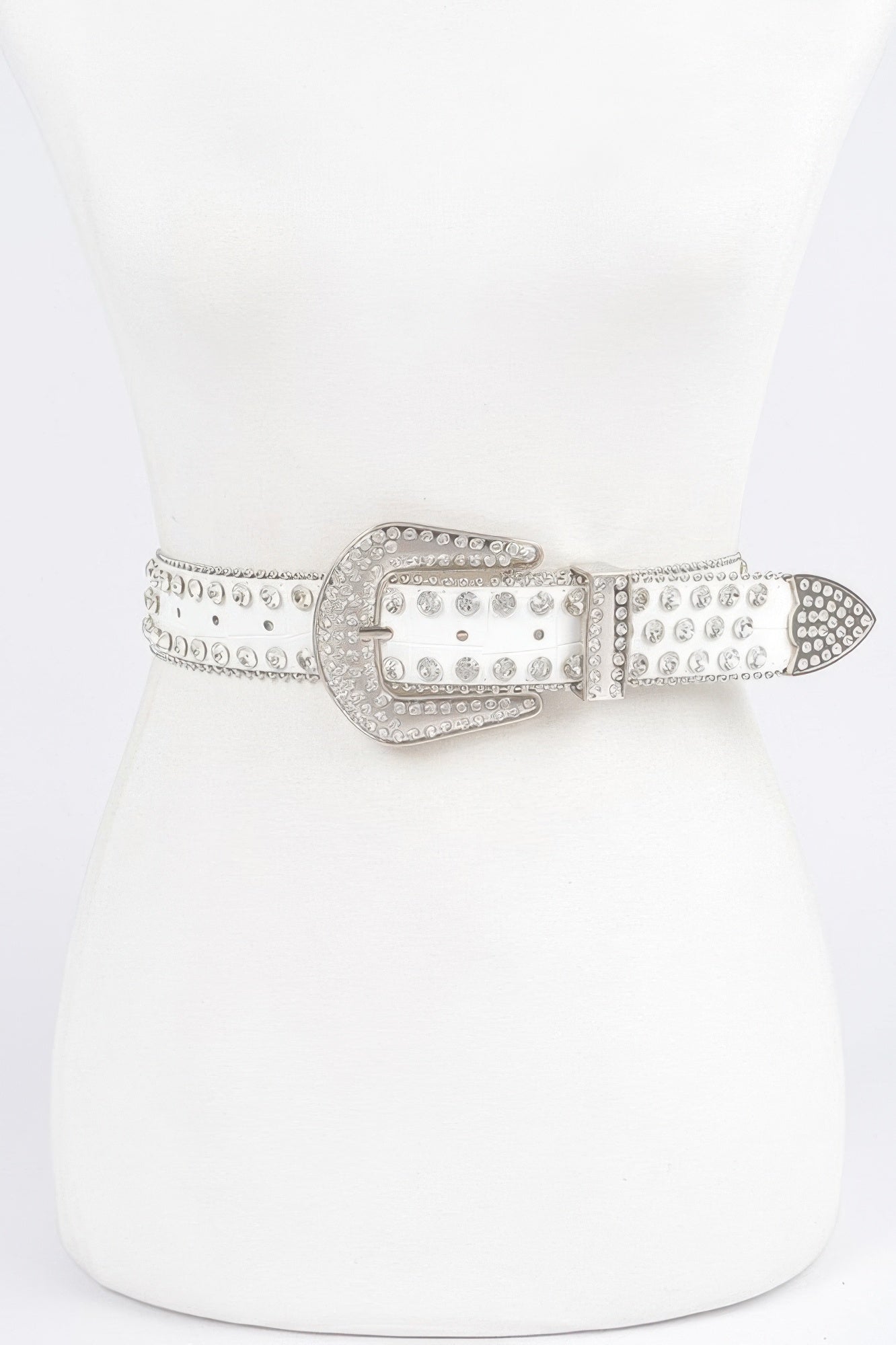 Multi Metal Stone Studded Plus Belt - It's a Girly Place