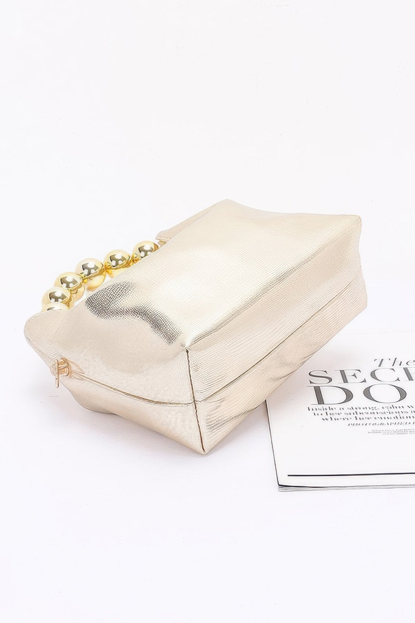Metallic Ccb Ball Handle Bag - It's a Girly Place