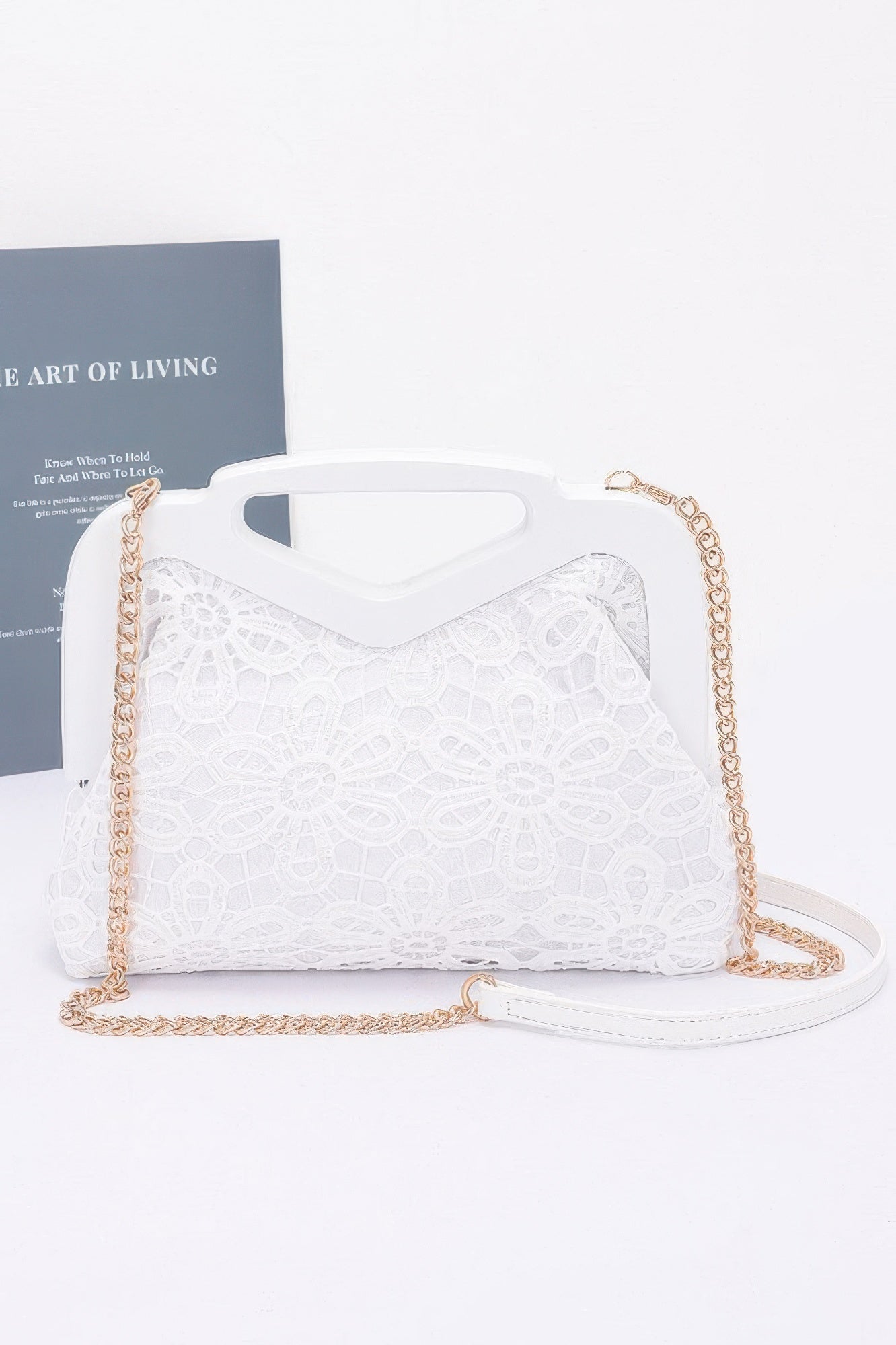 Crochet Wood Frame Clutch - It's a Girly Place