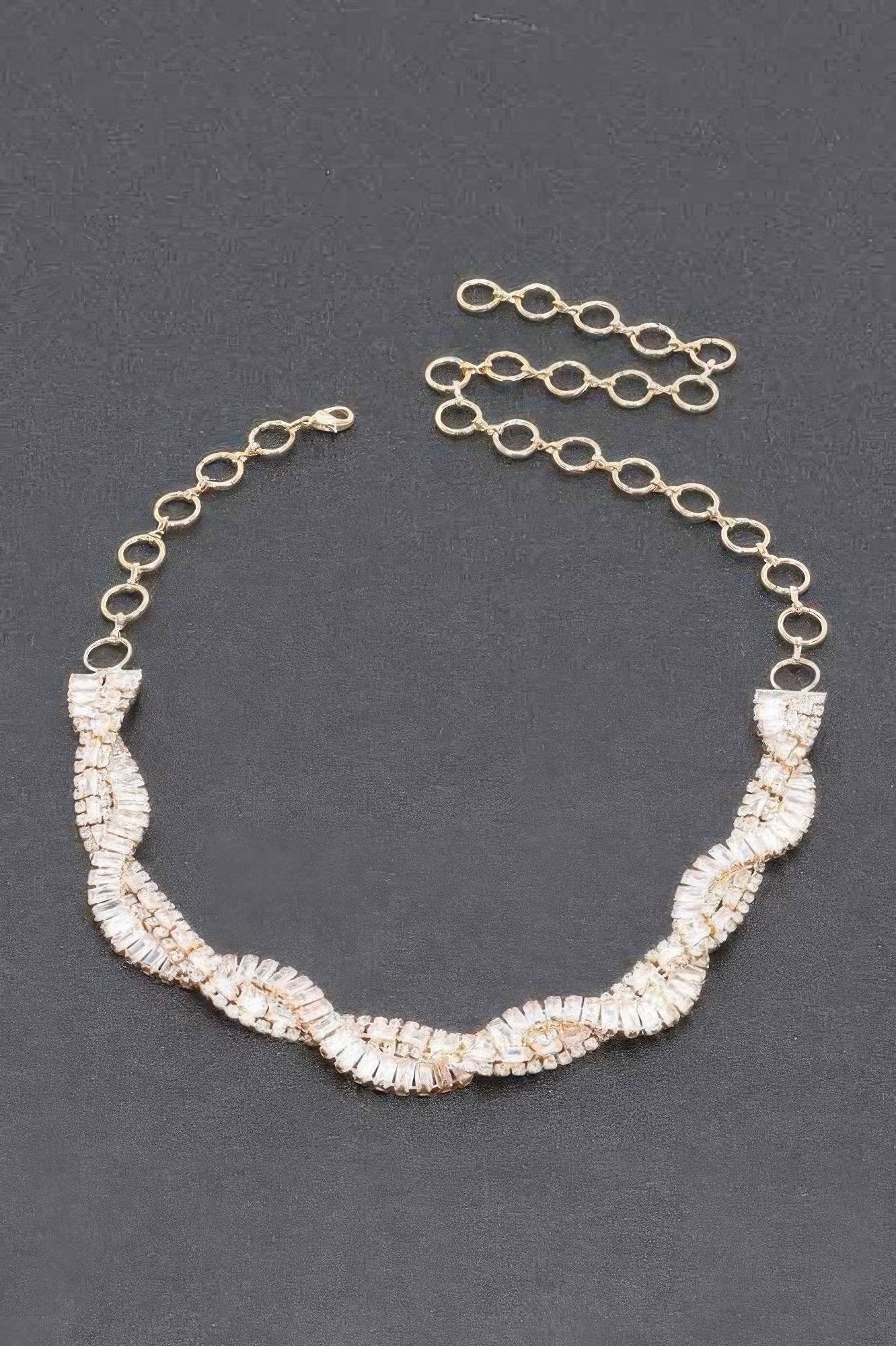 Rhinestone Necklace - It's a Girly Place