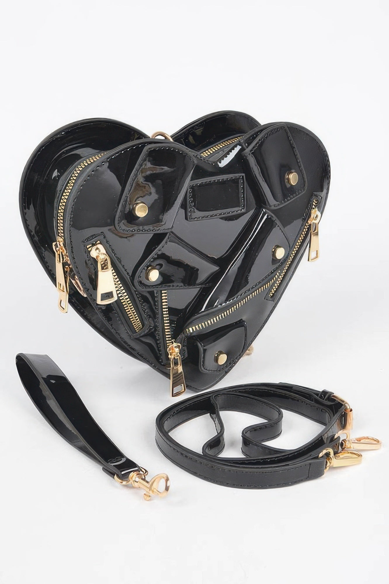 Heart Shape Jacket Crossbody Bag - It's a Girly Place