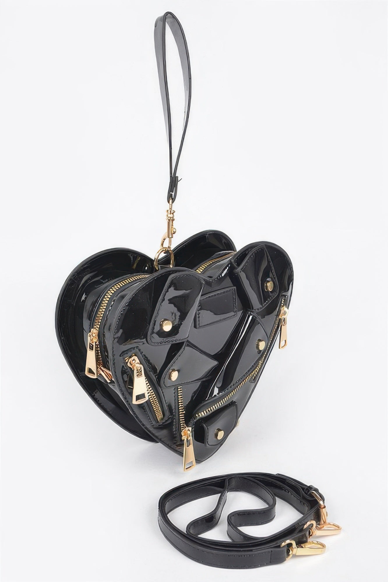 Heart Shape Jacket Crossbody Bag - It's a Girly Place