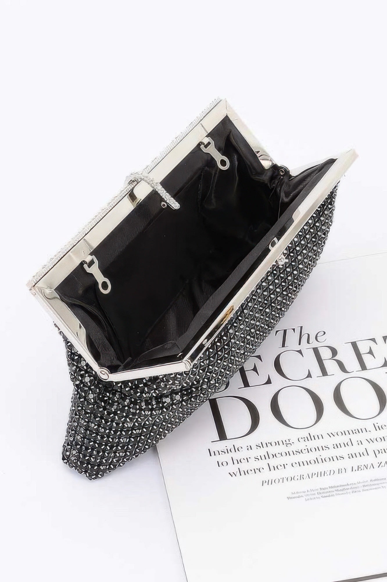 Rhinestone Party Clutch - It's a Girly Place