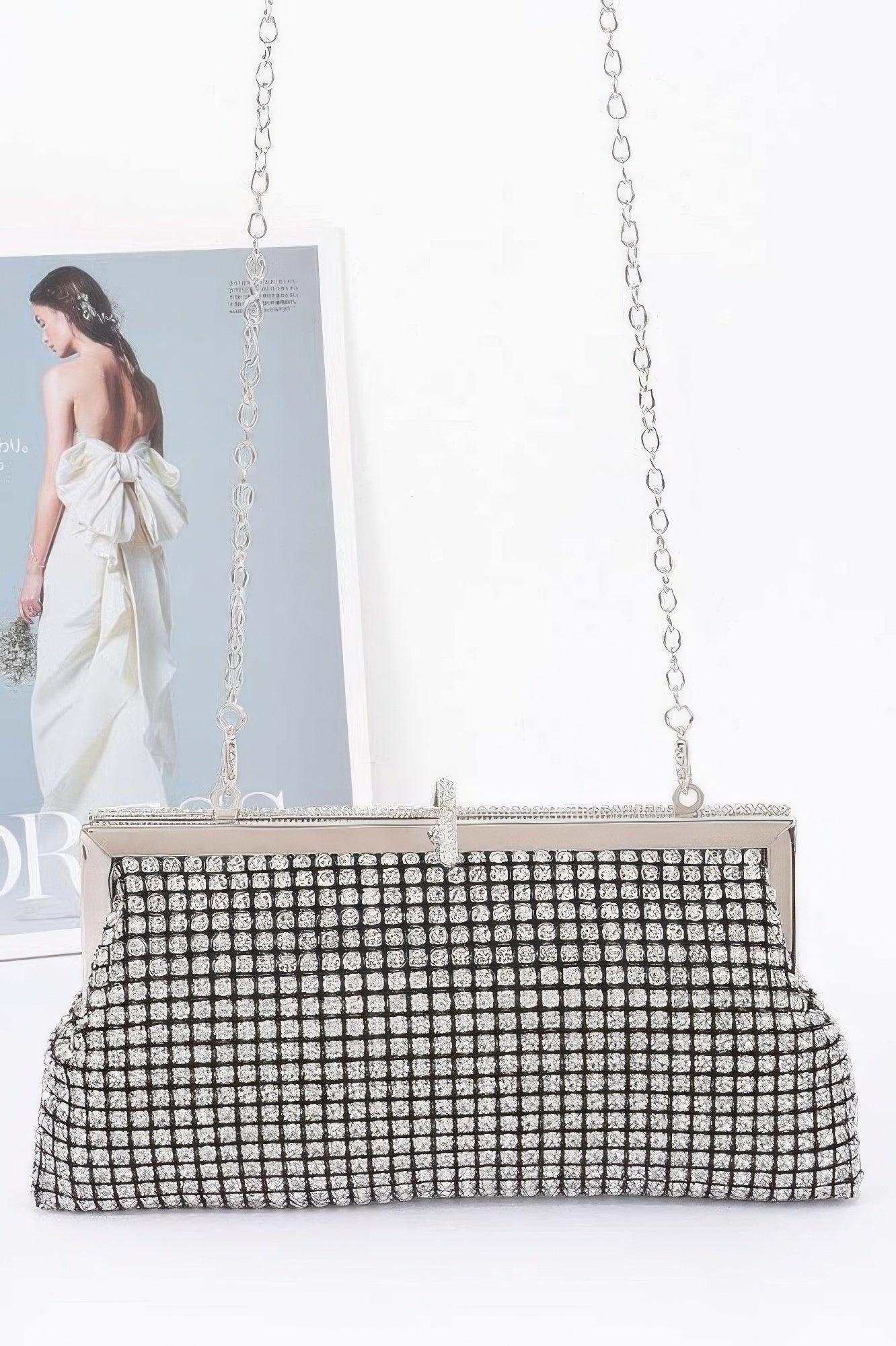Rhinestone Party Clutch - It's a Girly Place