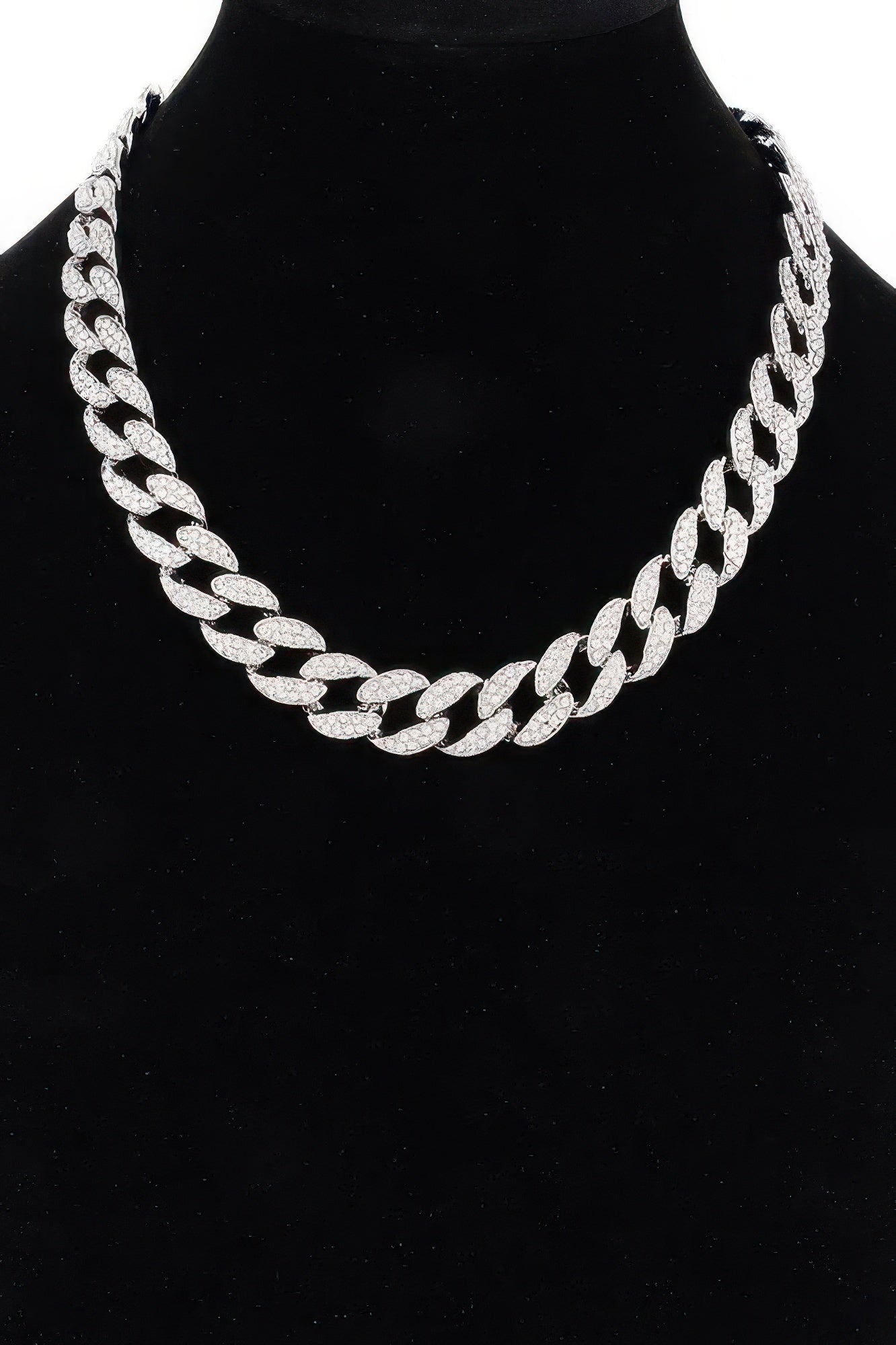 Hammered Bulk Chain Necklace - It's a Girly Place