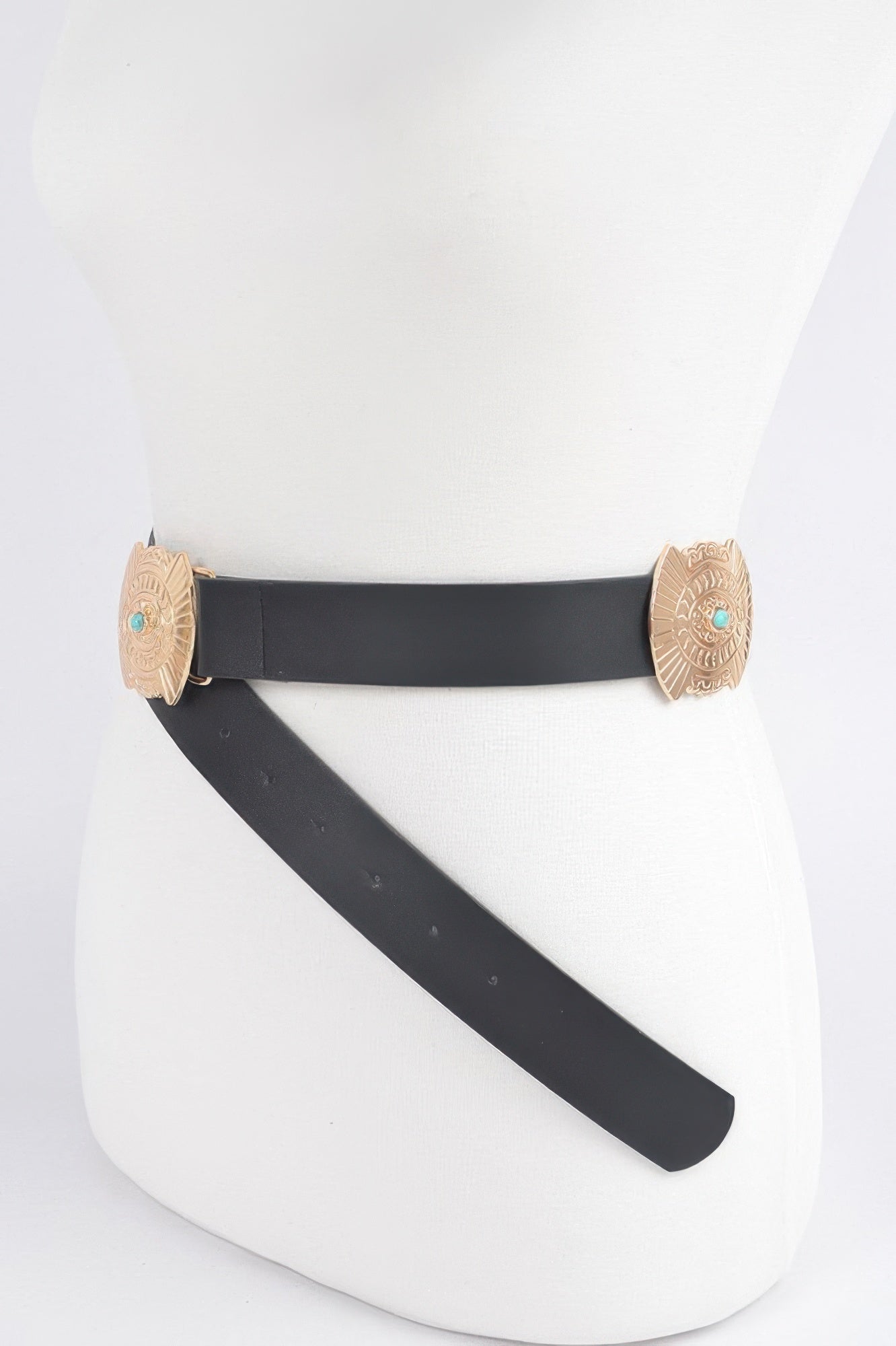 Western Style Belt With Turquoise - It's a Girly Place