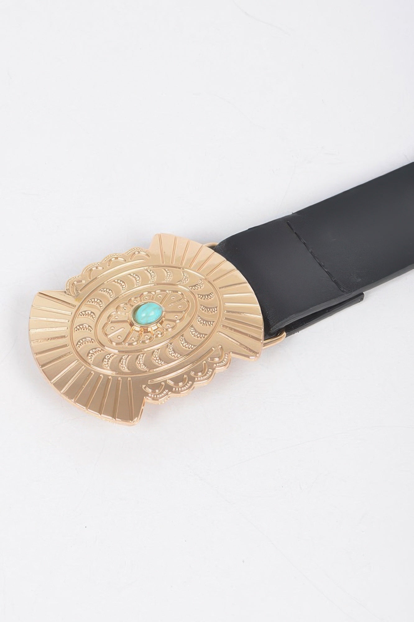 Western Style Belt With Turquoise - It's a Girly Place