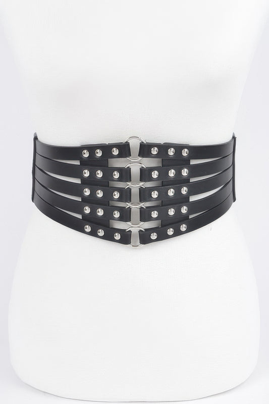 Stud Waist Elastic Belt - It's a Girly Place