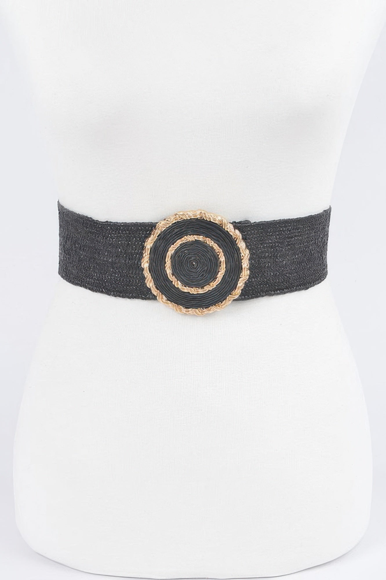 Faux Straw Elastic Belt - It's a Girly Place