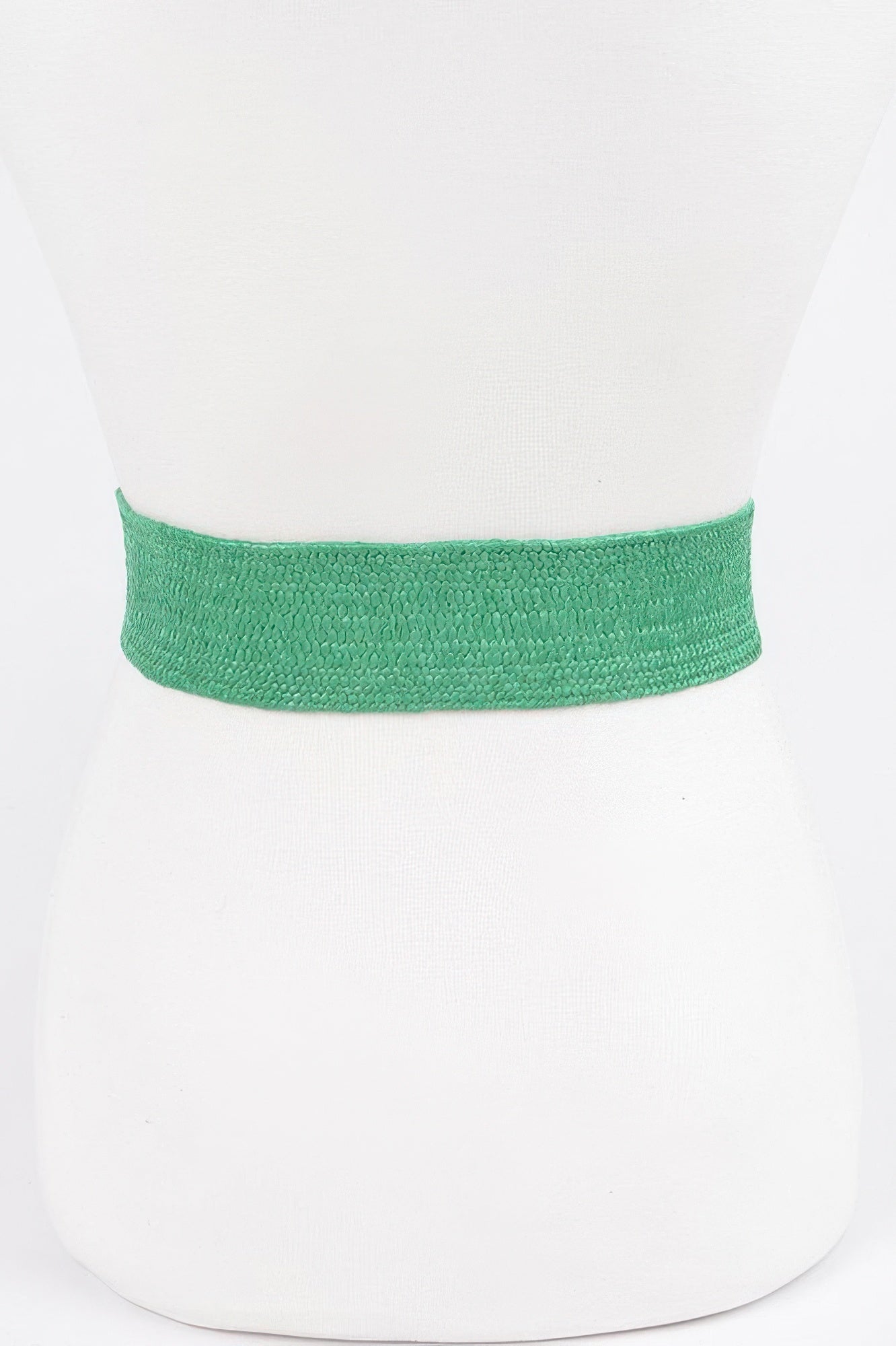 Faux Straw Elastic Belt - It's a Girly Place