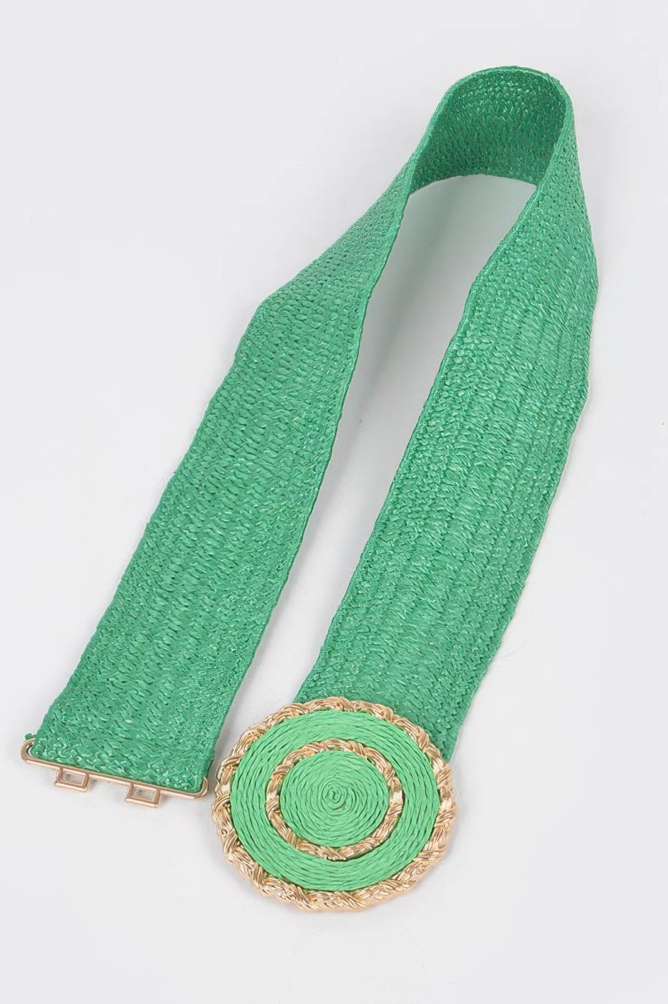 Faux Straw Elastic Belt - It's a Girly Place