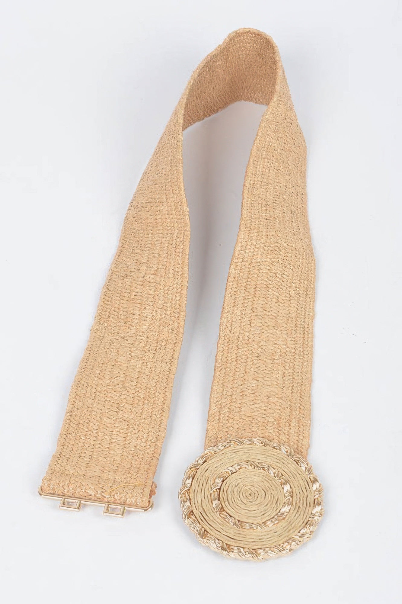 Faux Straw Elastic Belt - It's a Girly Place