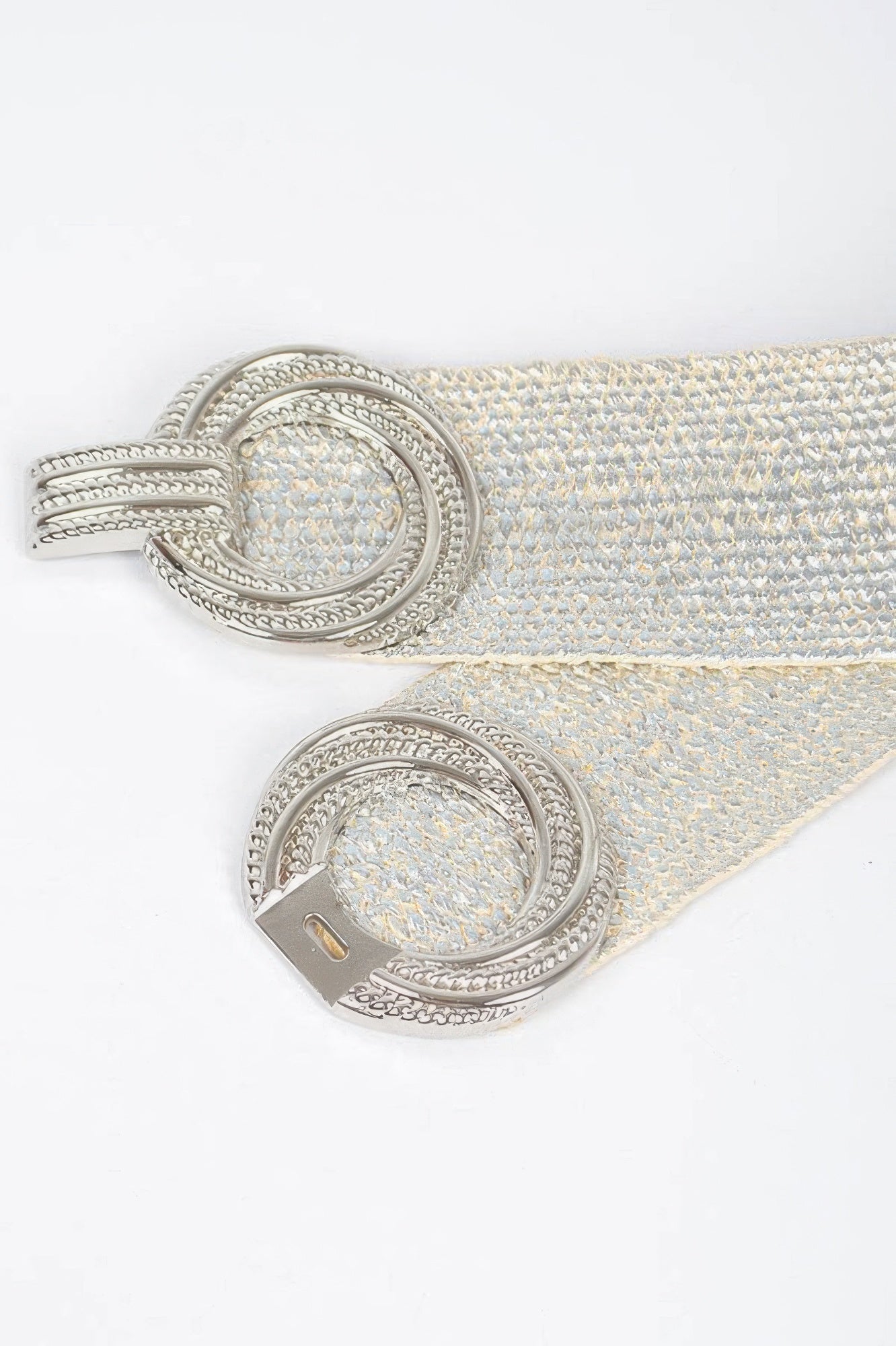 Double Metal Buckle Elastic Belt - It's a Girly Place