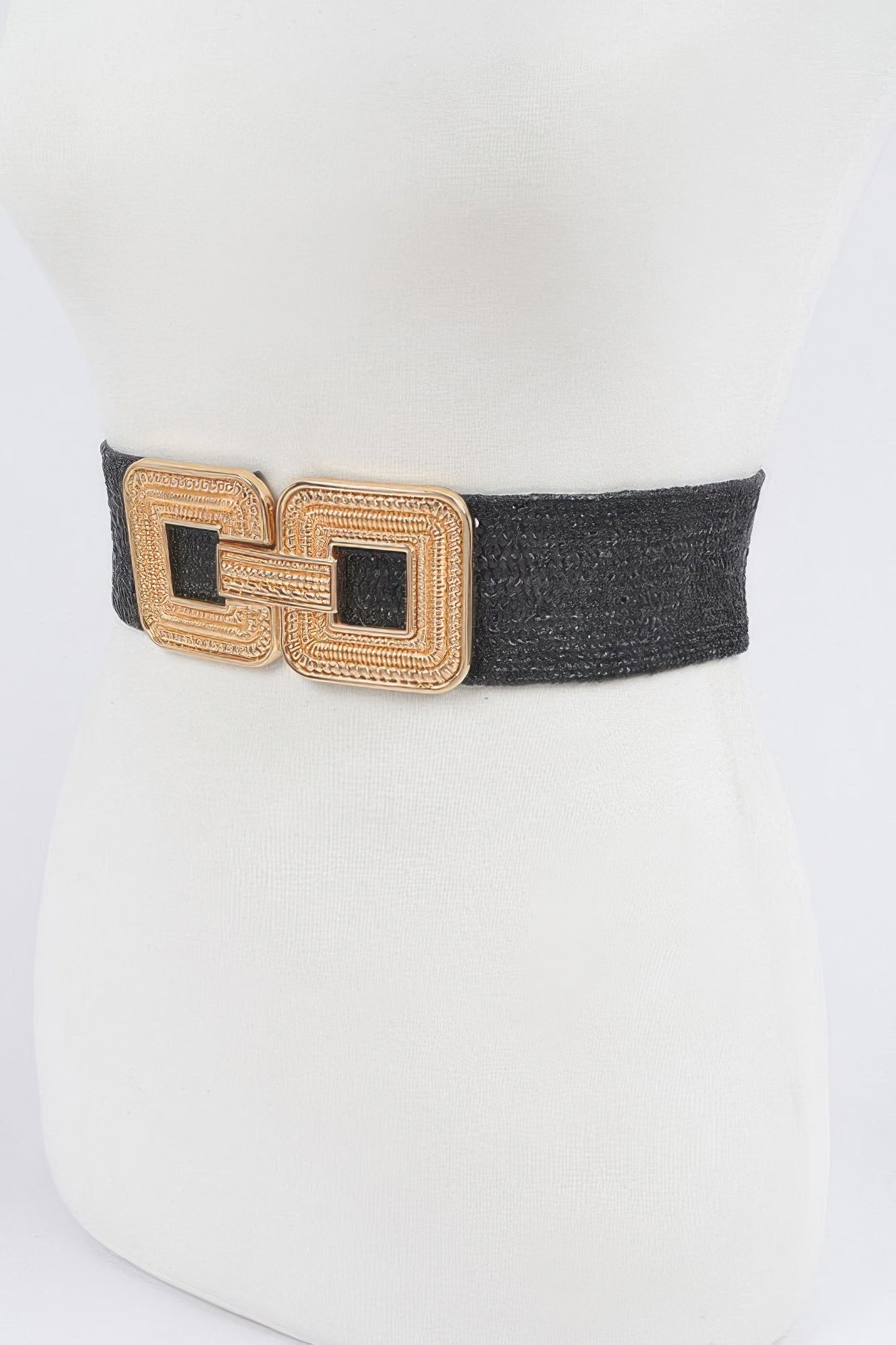 Metal Buckle Stretch Belt - It's a Girly Place