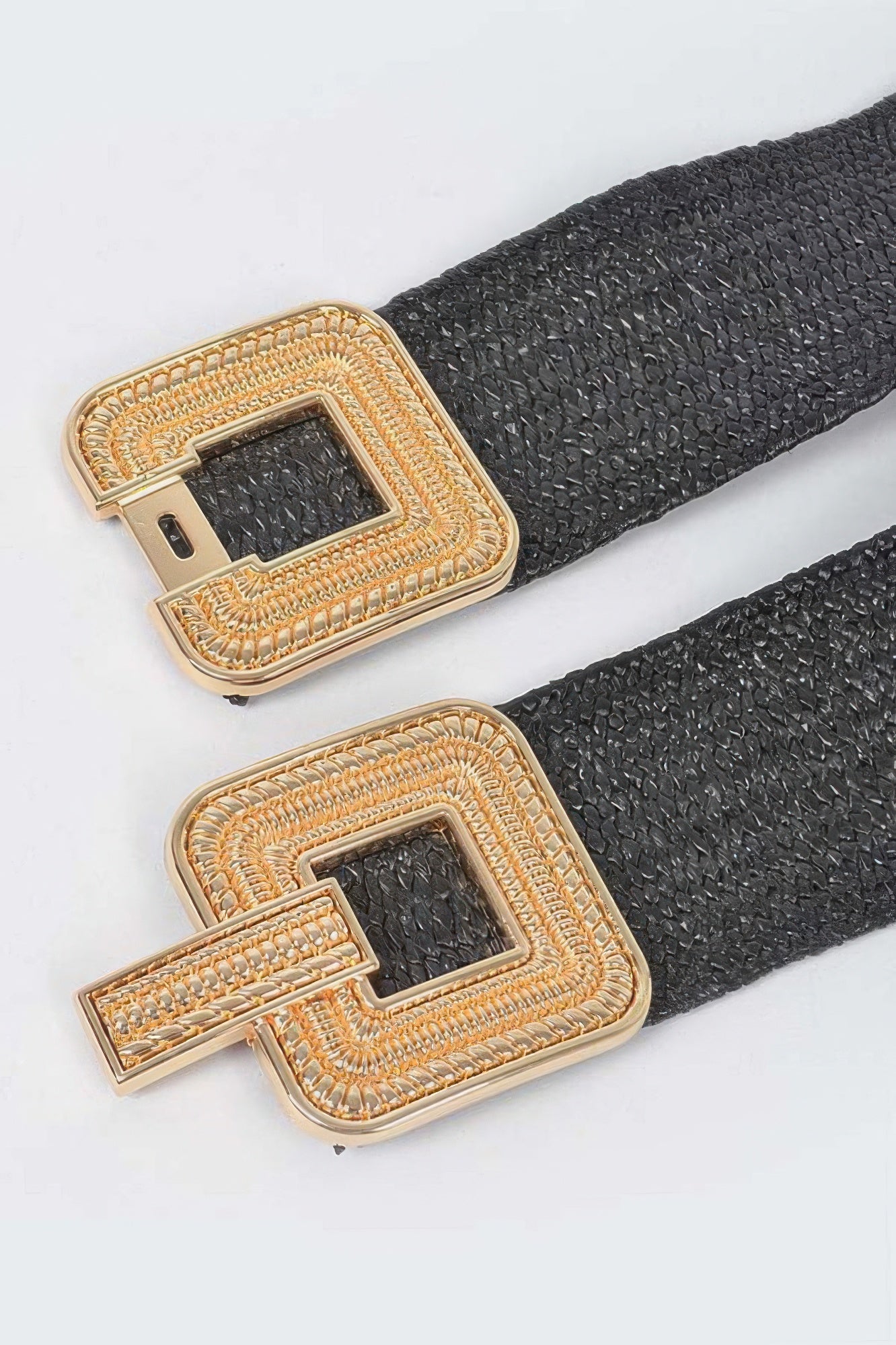 Metal Buckle Stretch Belt - It's a Girly Place