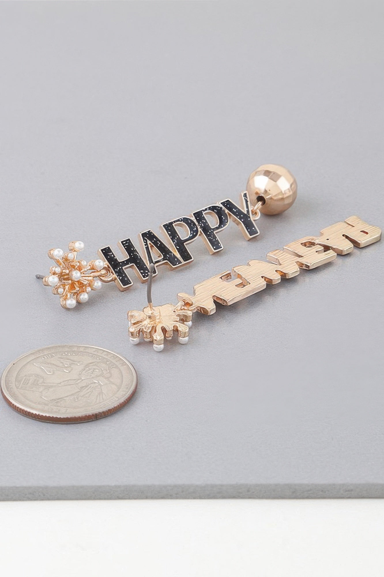 Happy New Year Drop Earrings - It's a Girly Place