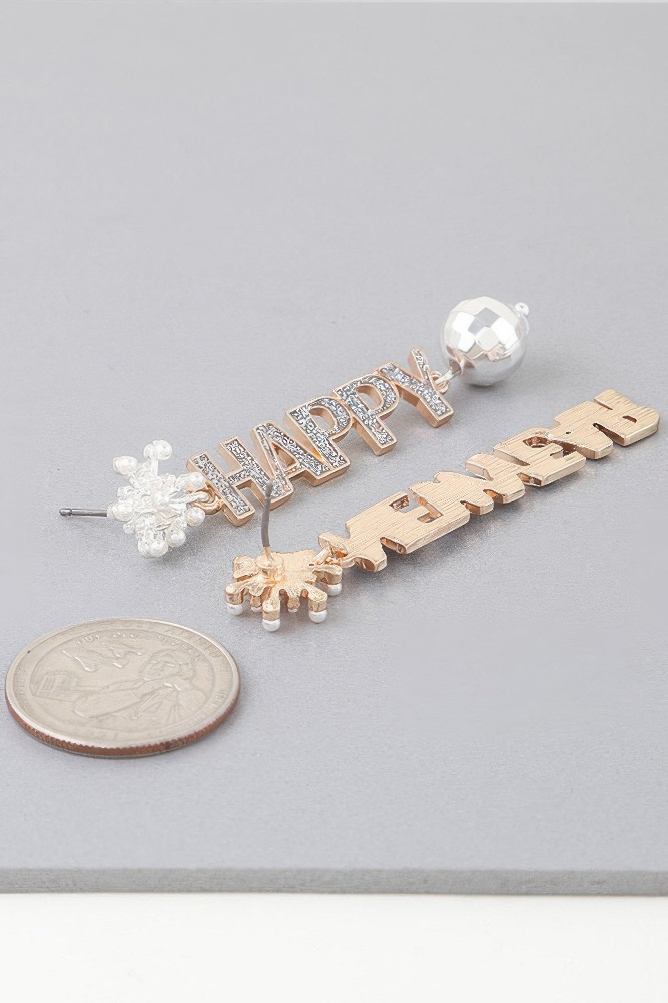 Happy New Year Drop Earrings - It's a Girly Place