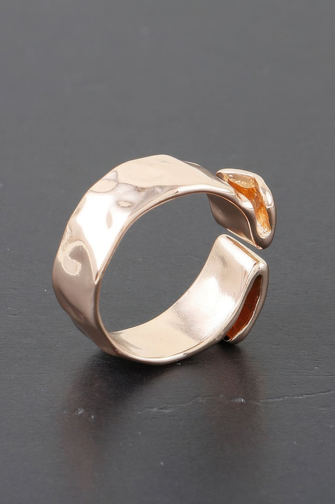 Shiny Open Wide Ring - It's a Girly Place