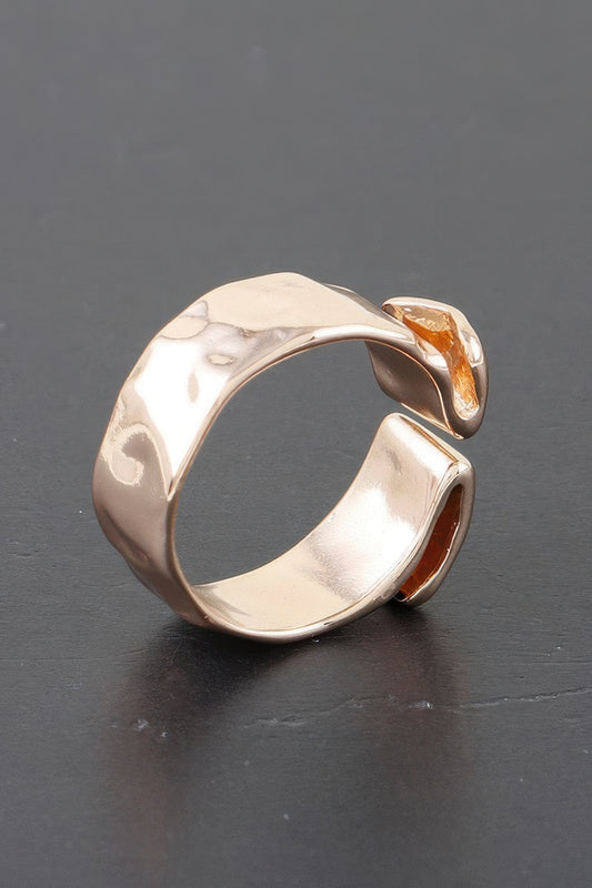 Shiny Open Wide Ring - It's a Girly Place