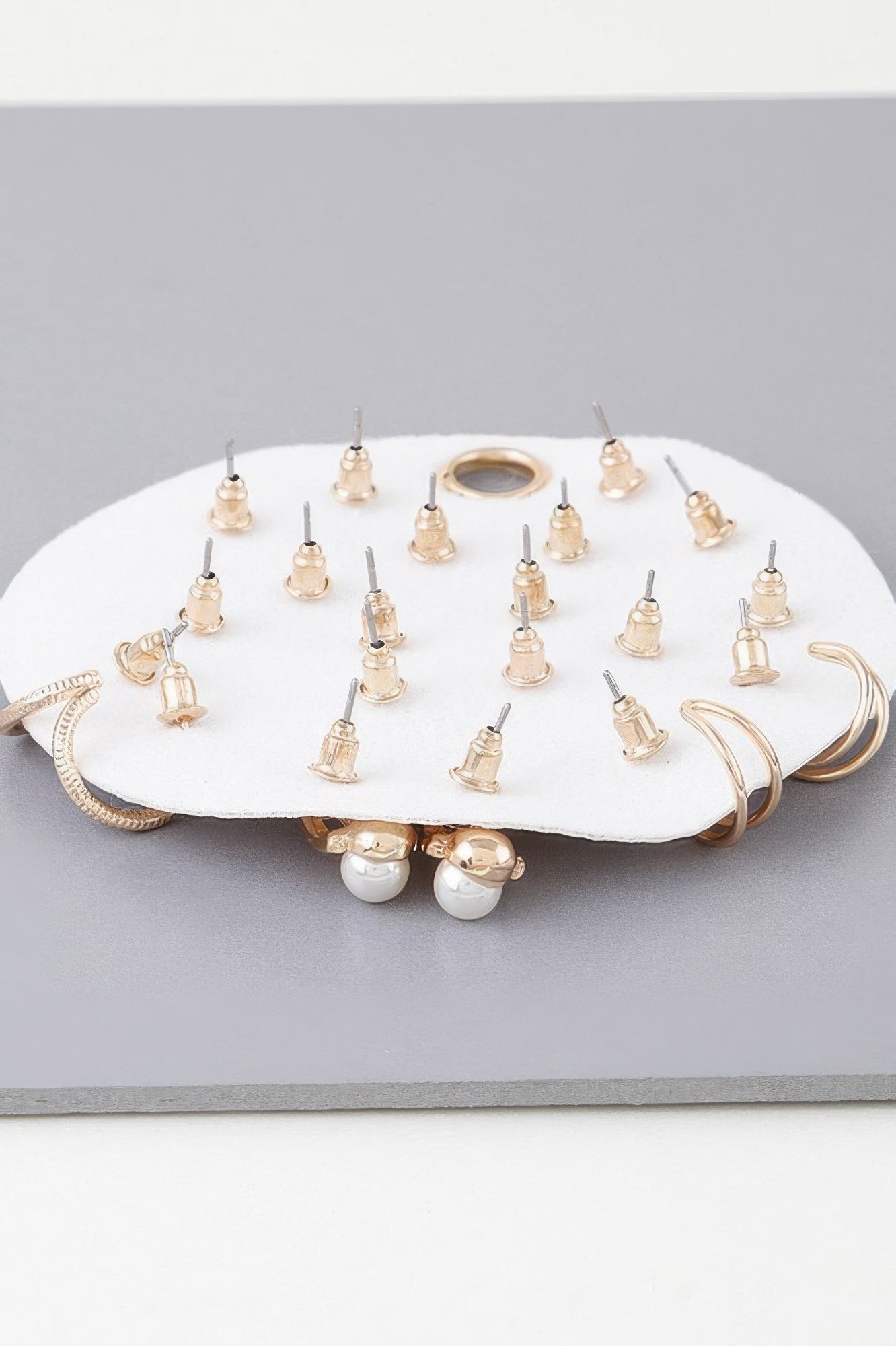 Multi Charms Stud Earrings Set - It's a Girly Place