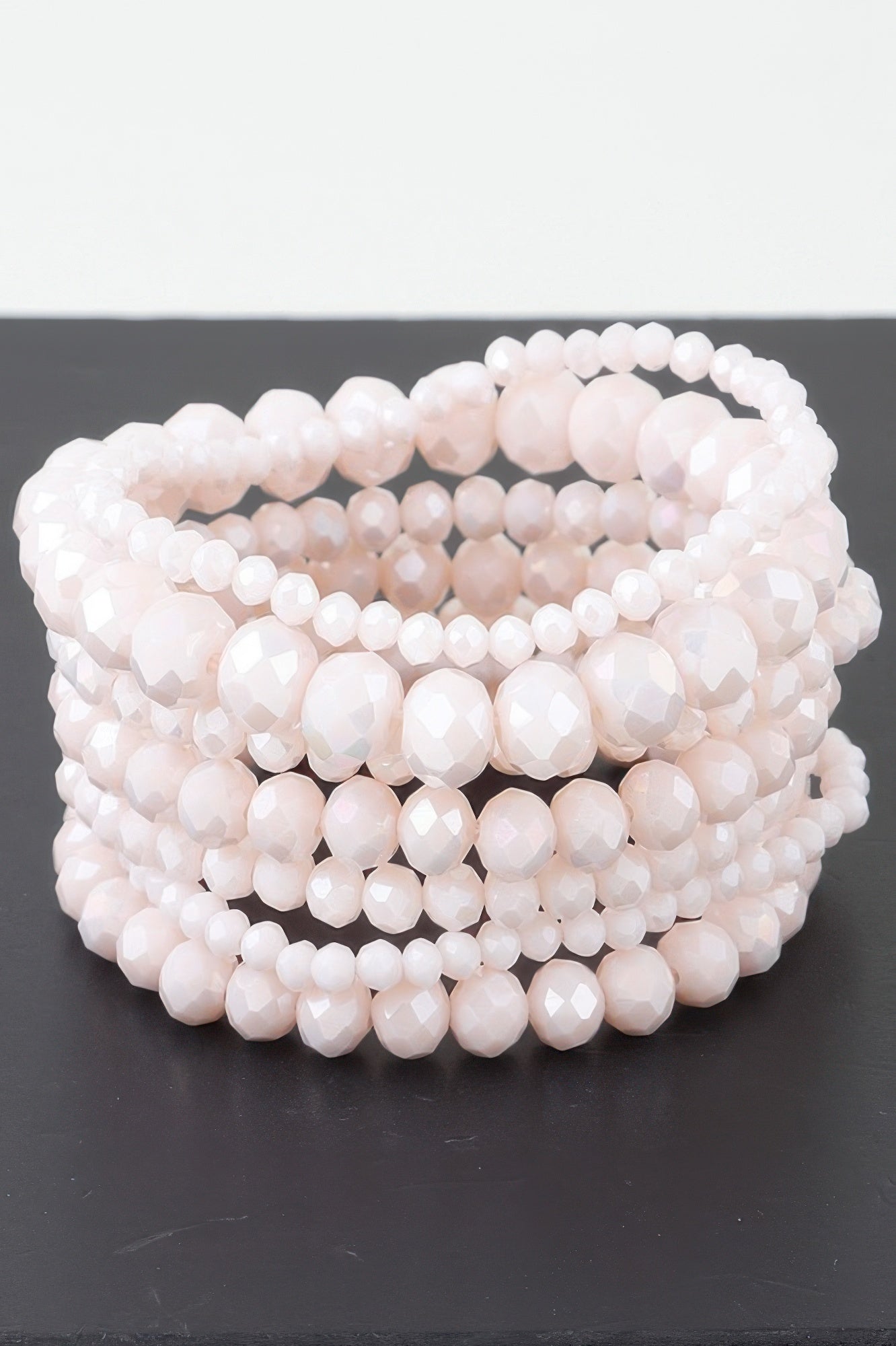 Multi Crystal Beaded Bracelet - It's a Girly Place